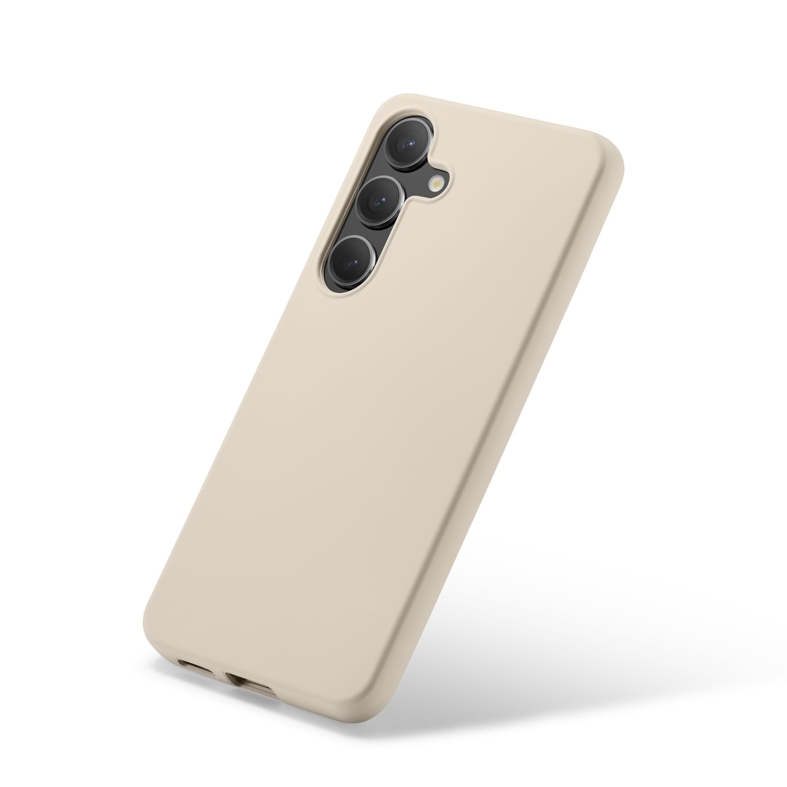 Samsung Galaxy S25 Mobilcover i TPU, Beige