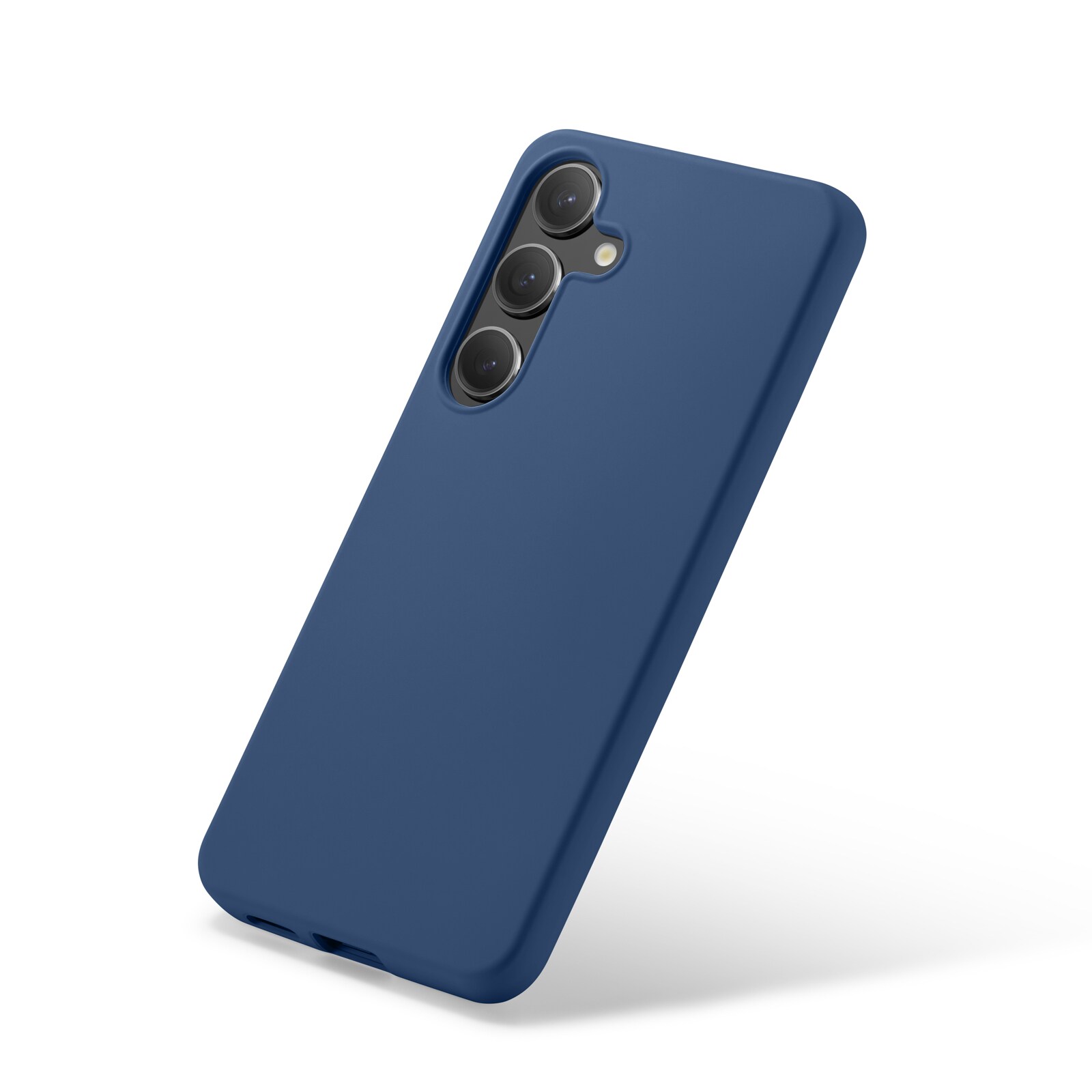 Samsung Galaxy S25 Mobilcover i TPU, Mørkeblå