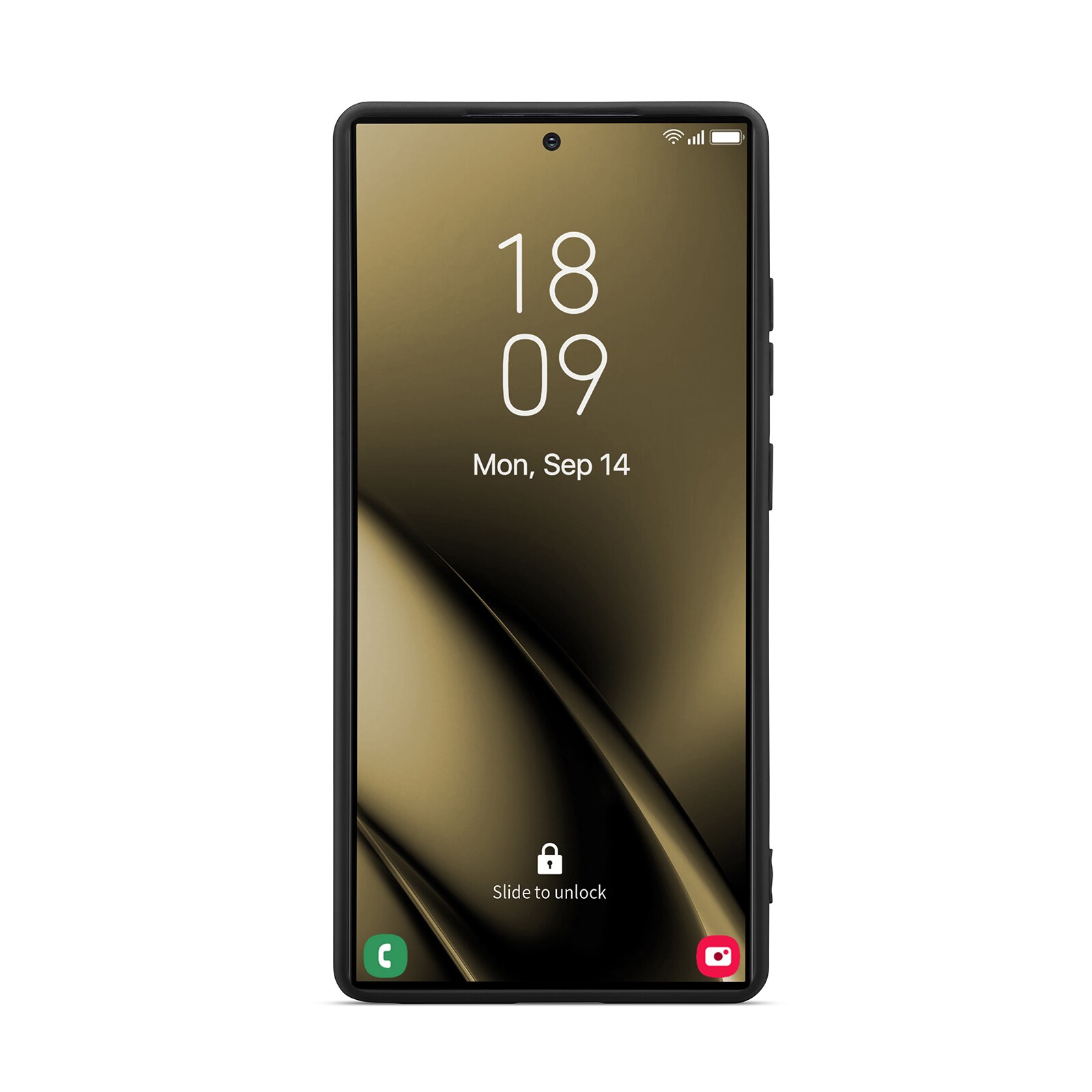 Samsung Galaxy S25 Ultra Mobilcover i TPU, Sort