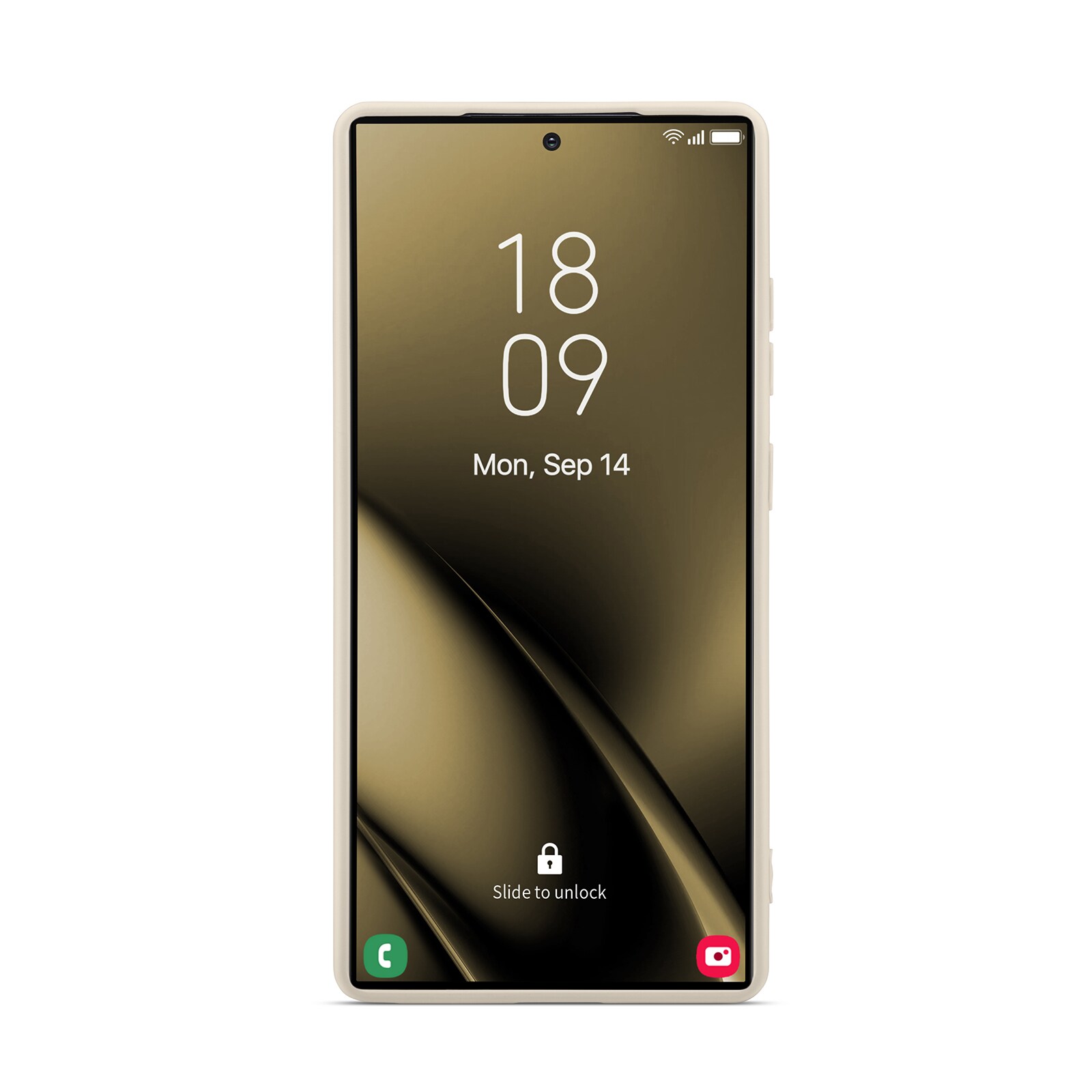 Samsung Galaxy S25 Ultra Mobilcover i TPU, Beige