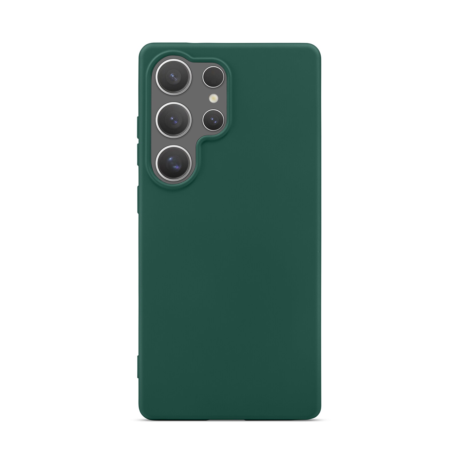 Samsung Galaxy S25 Ultra Mobilcover i TPU, Mørkegrøn
