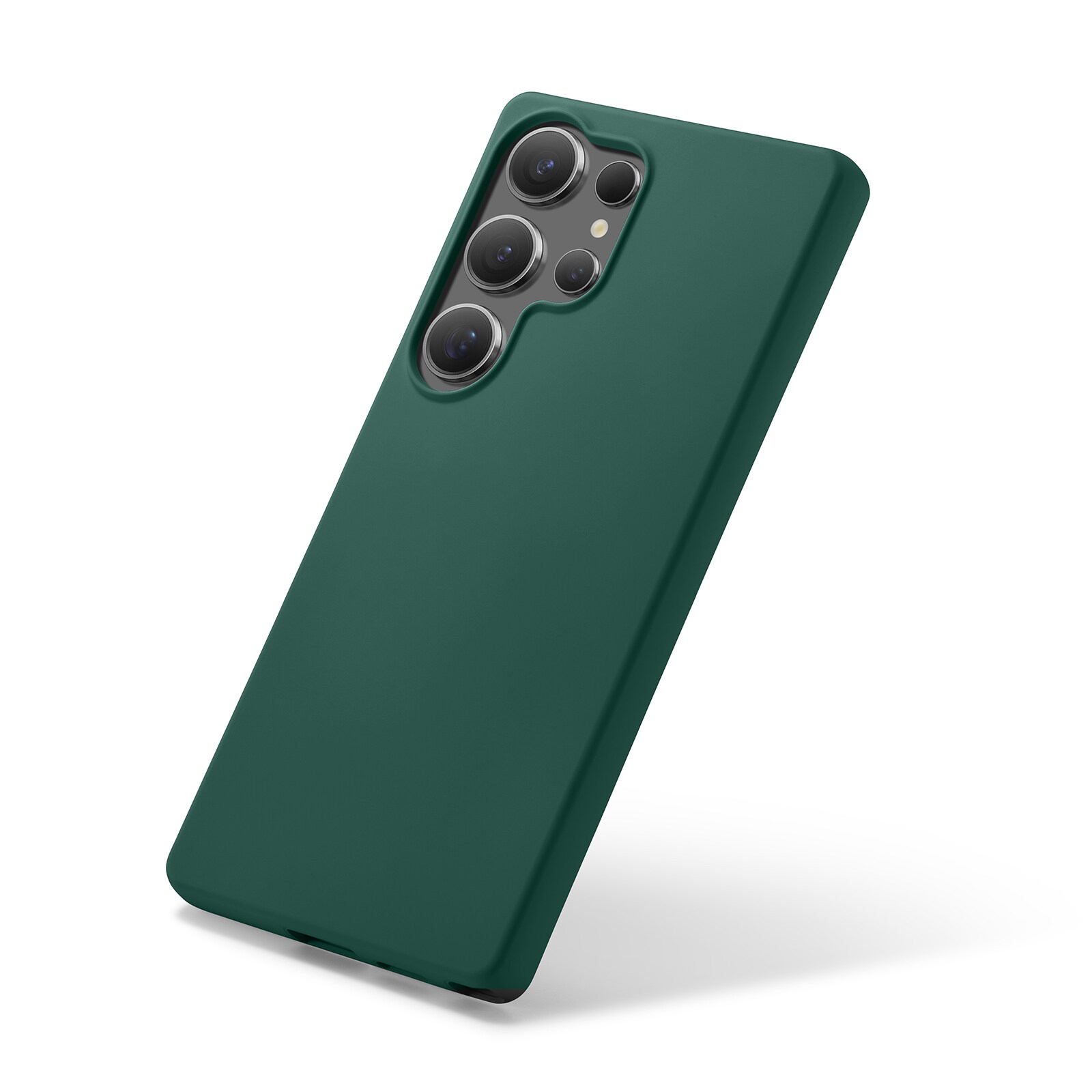 Samsung Galaxy S25 Ultra Mobilcover i TPU, Mørkegrøn