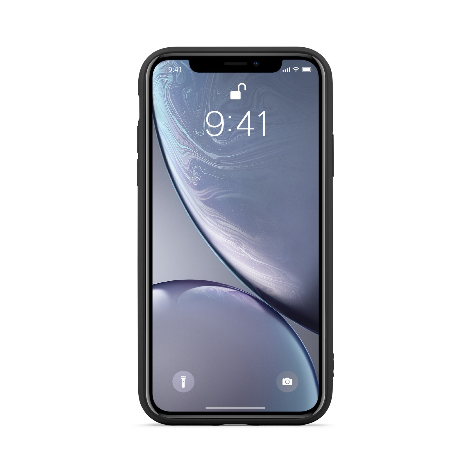 iPhone Xr Mobilcover i TPU, Sort
