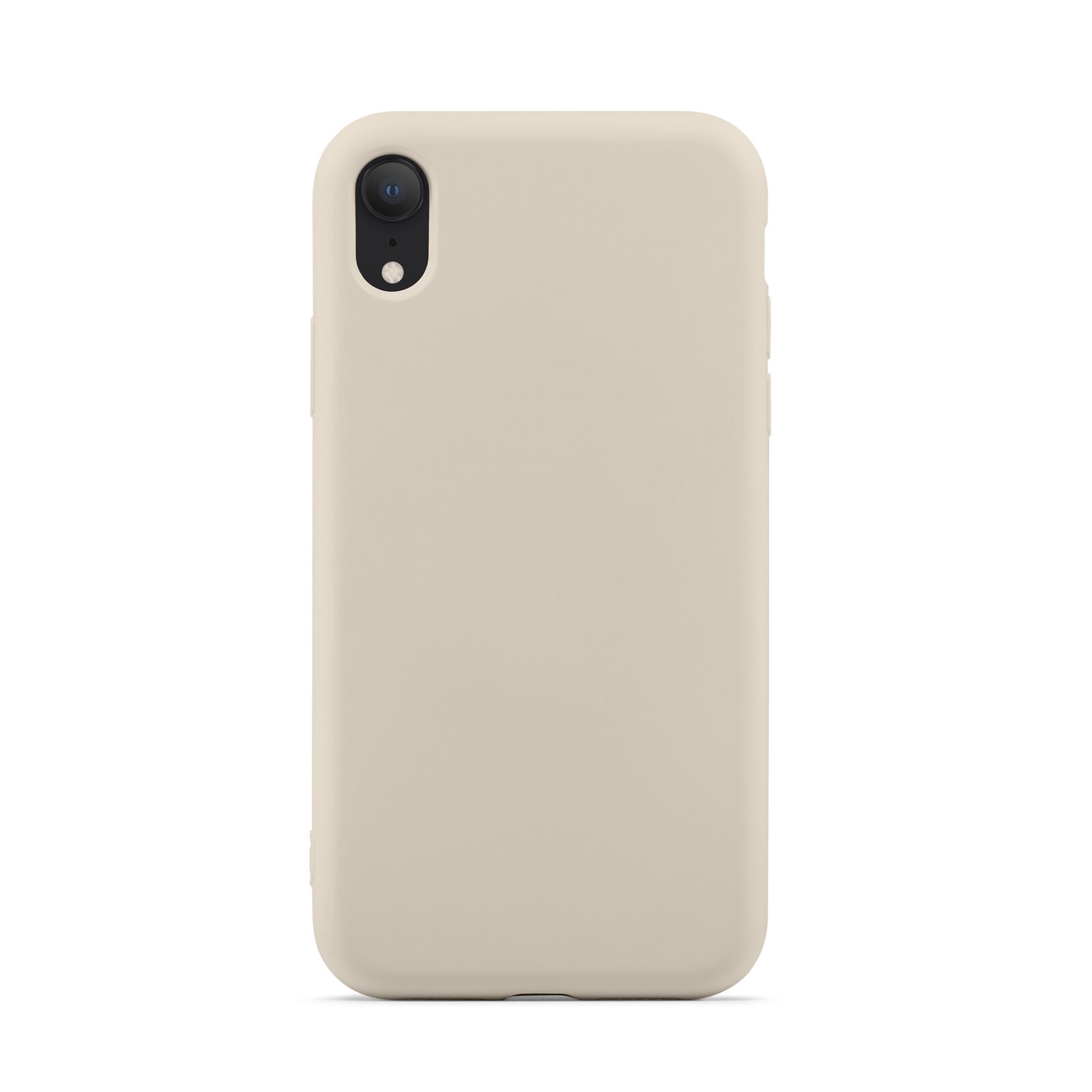 iPhone Xr Mobilcover i TPU, Beige