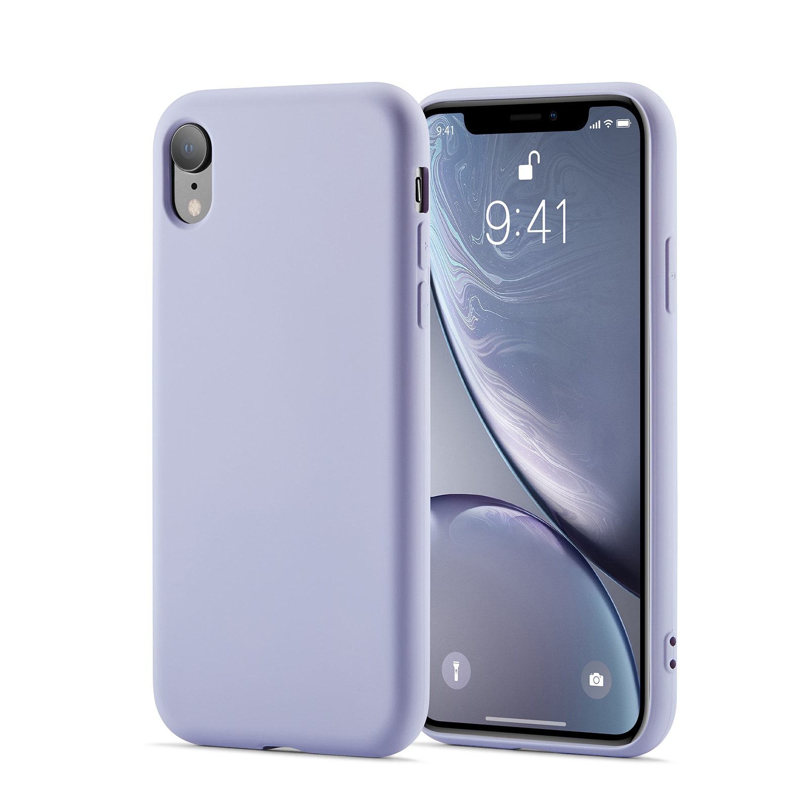 iPhone Xr Mobilcover i TPU, Lilla
