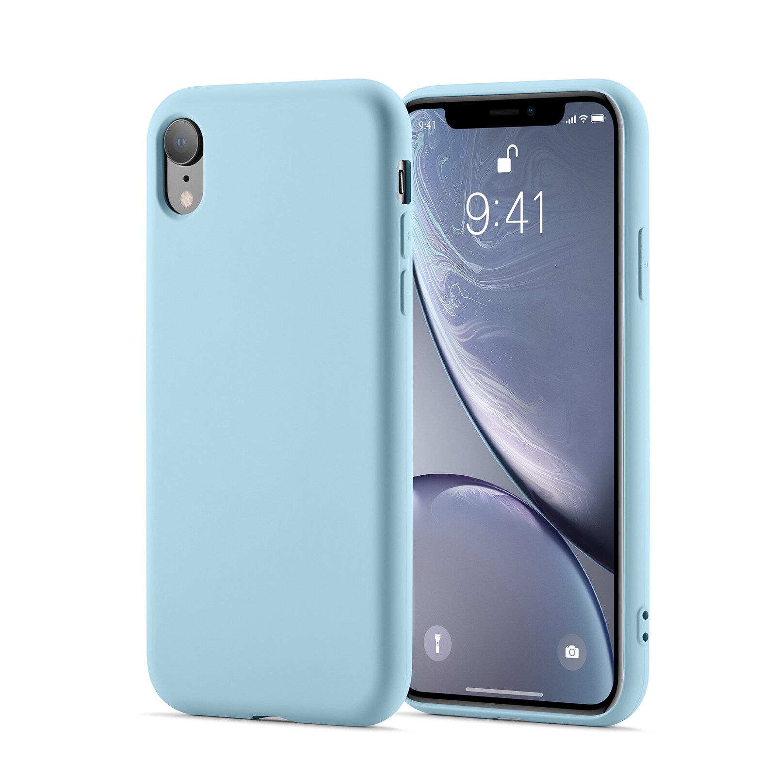 iPhone Xr Mobilcover i TPU, Blå