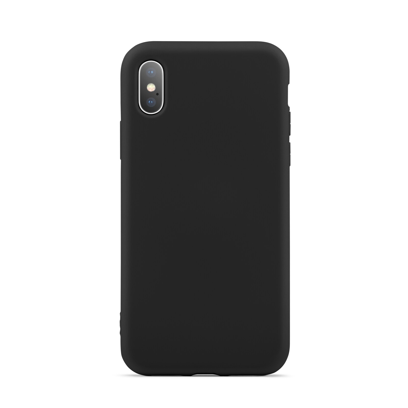 iPhone X/XS Mobilcover i TPU, Sort