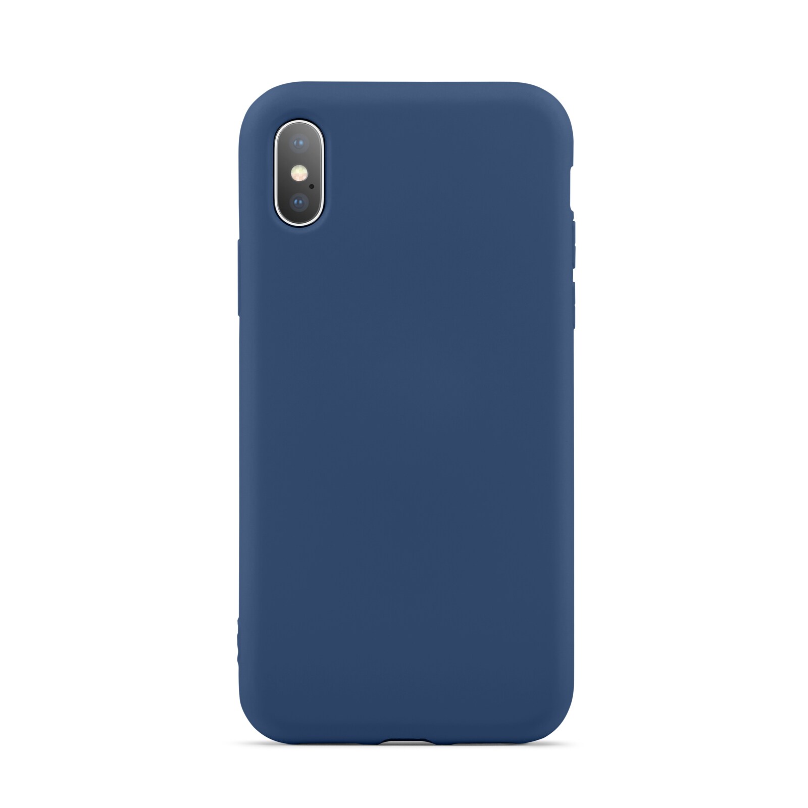 iPhone X/XS Mobilcover i TPU, Mørkeblå