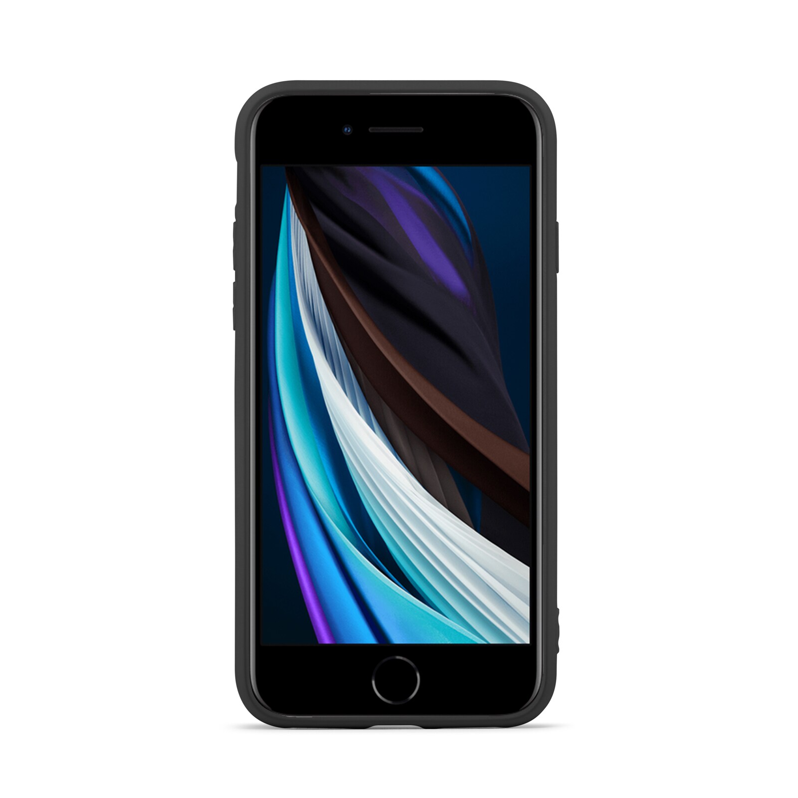 iPhone SE 2020 Mobilcover i TPU, Sort