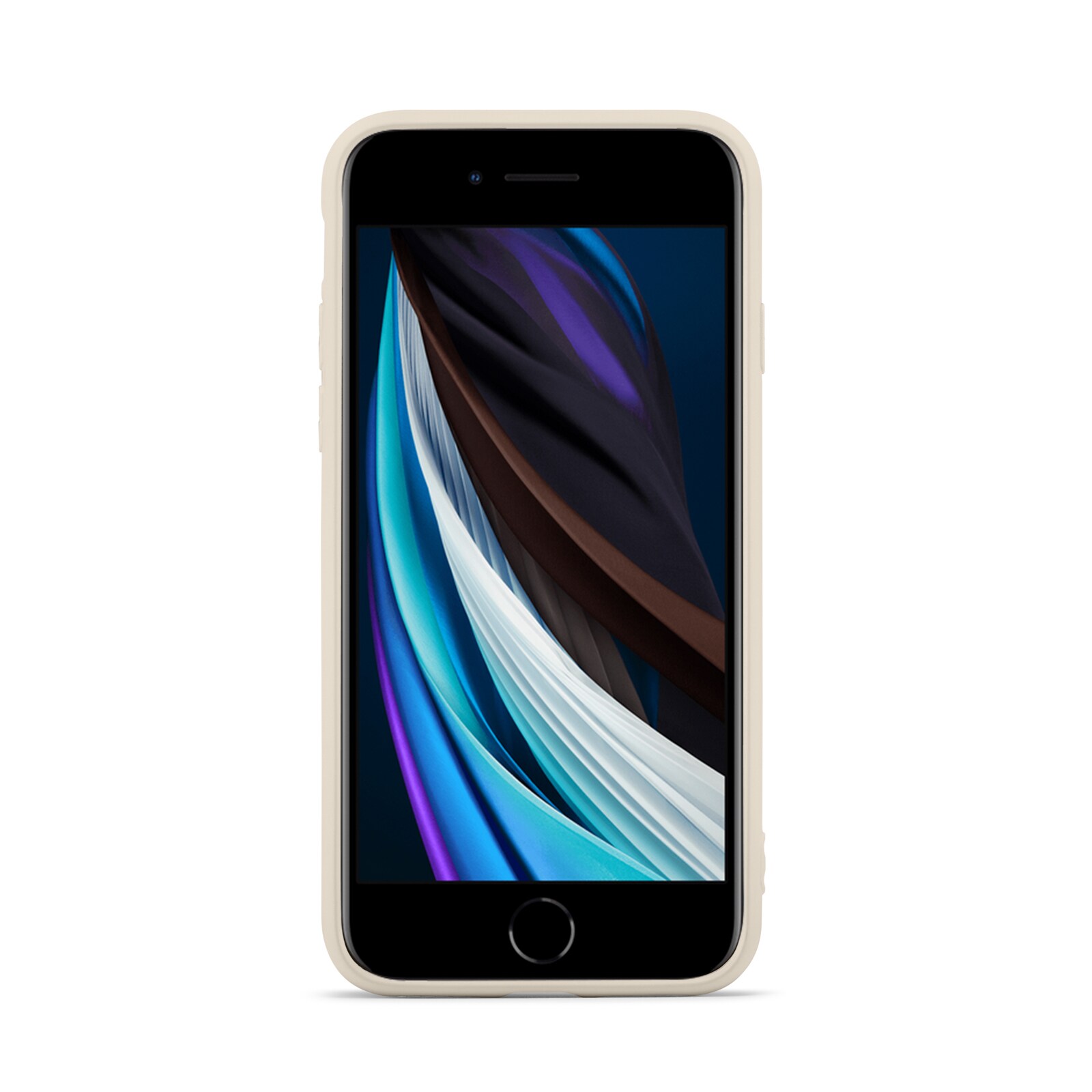 iPhone SE 2022 Mobilcover i TPU, Beige