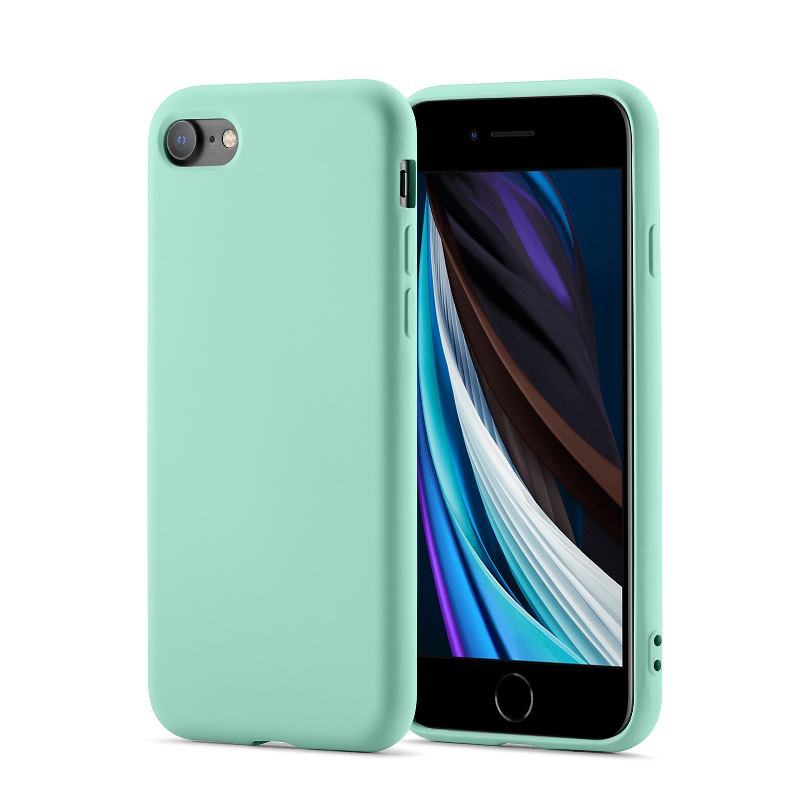 iPhone SE 2022 Mobilcover i TPU, Grøn