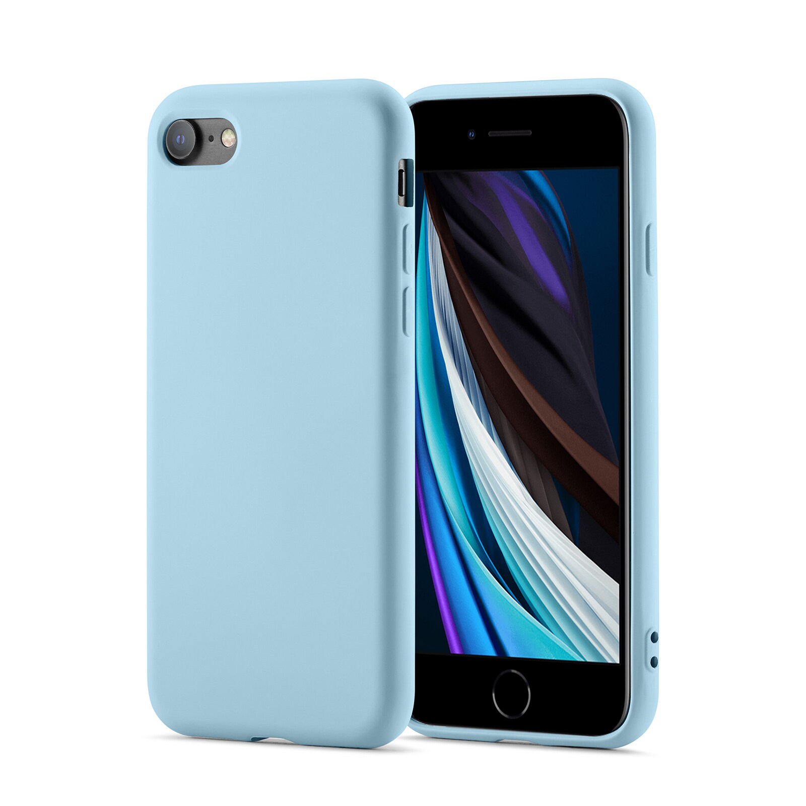 iPhone SE 2022 Mobilcover i TPU, Blå