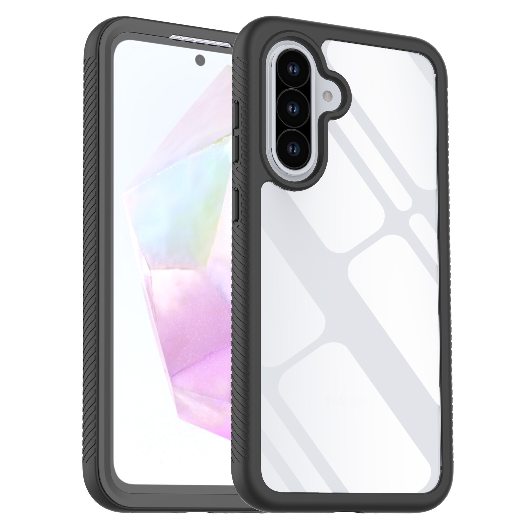 Samsung Galaxy A56 Mobilcover Full Protection, Sort