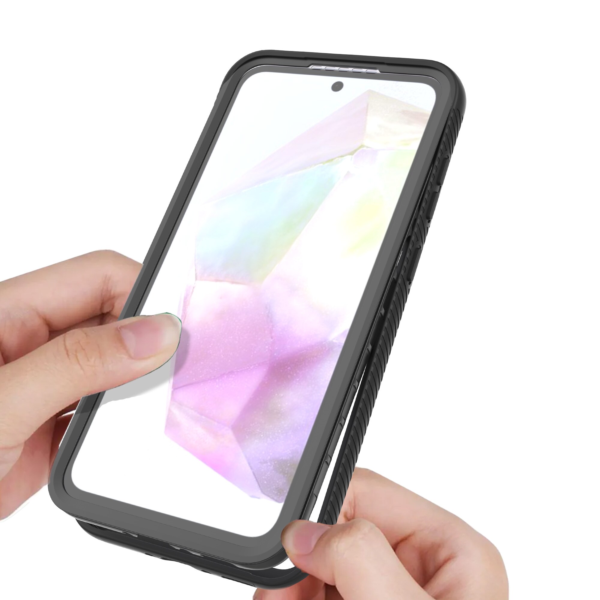 Samsung Galaxy A56 Mobilcover Full Protection, Sort