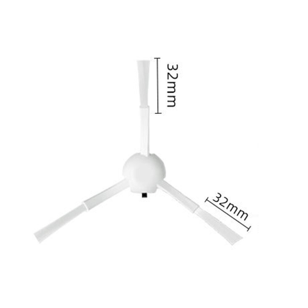 Dreame L10s Plus Sidebørster i 2-pak, Hvid