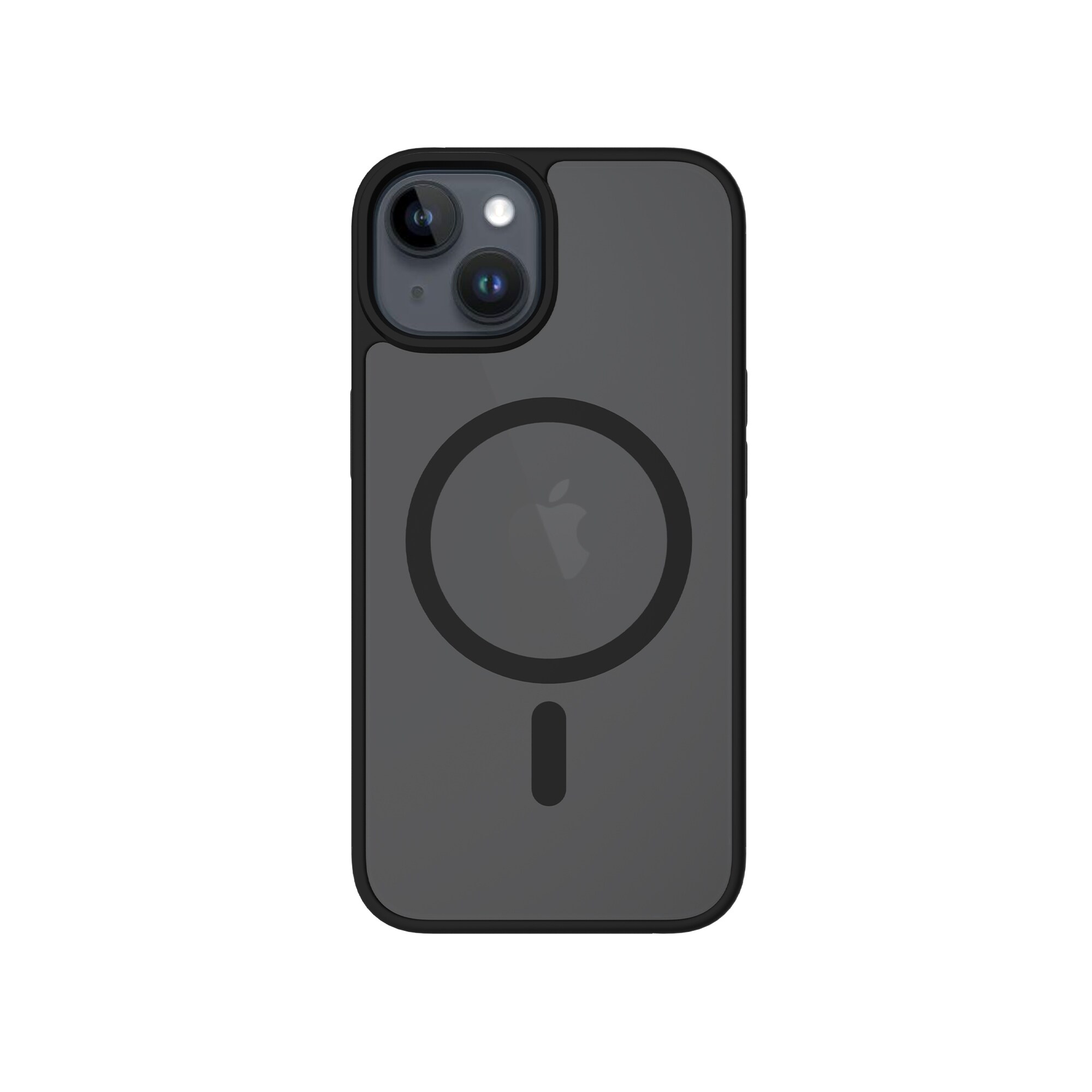 iPhone 13 Hybrid-cover magnetisk, Frosted Black