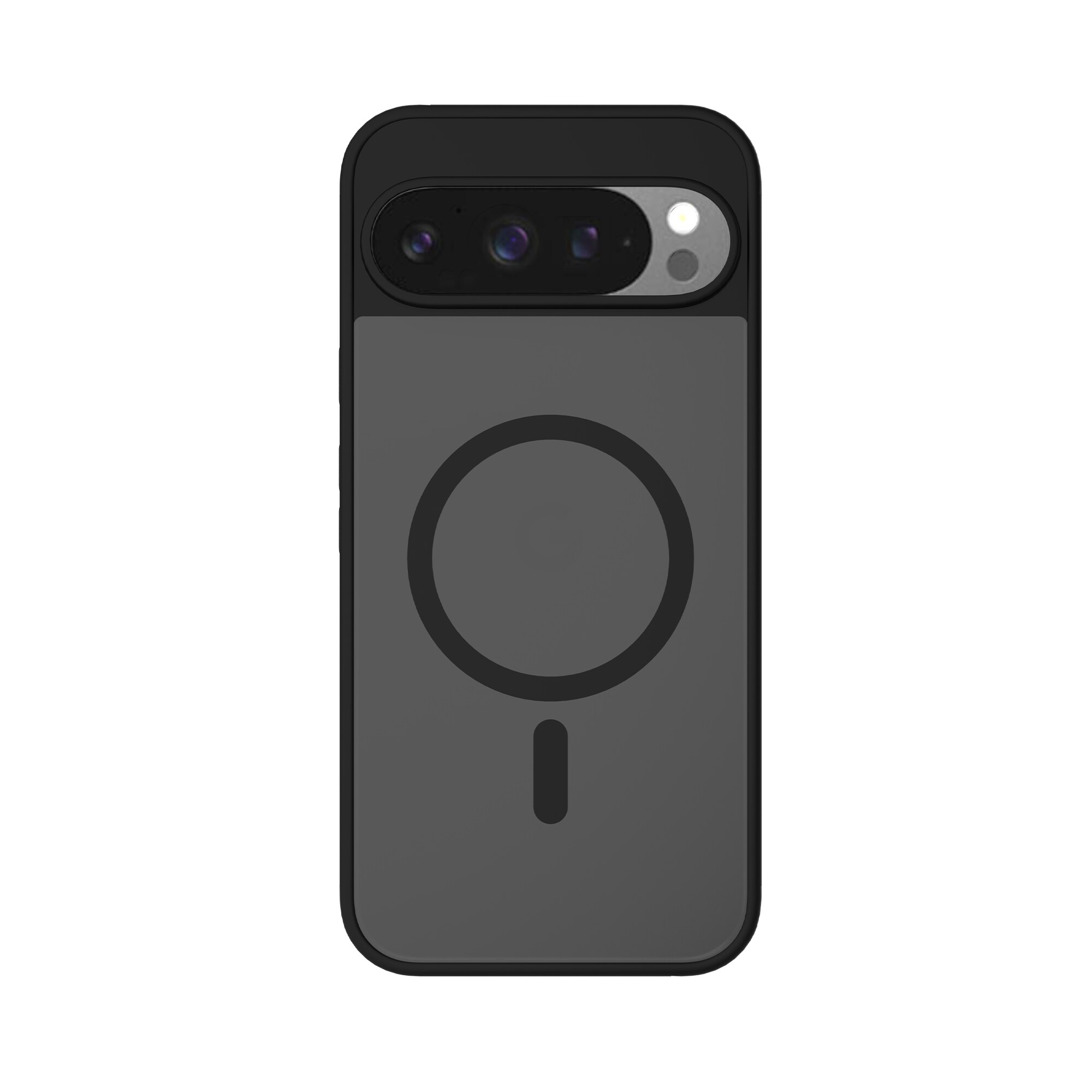 Google Pixel 9 Pro XL Hybrid-cover magnetisk, Frosted Black