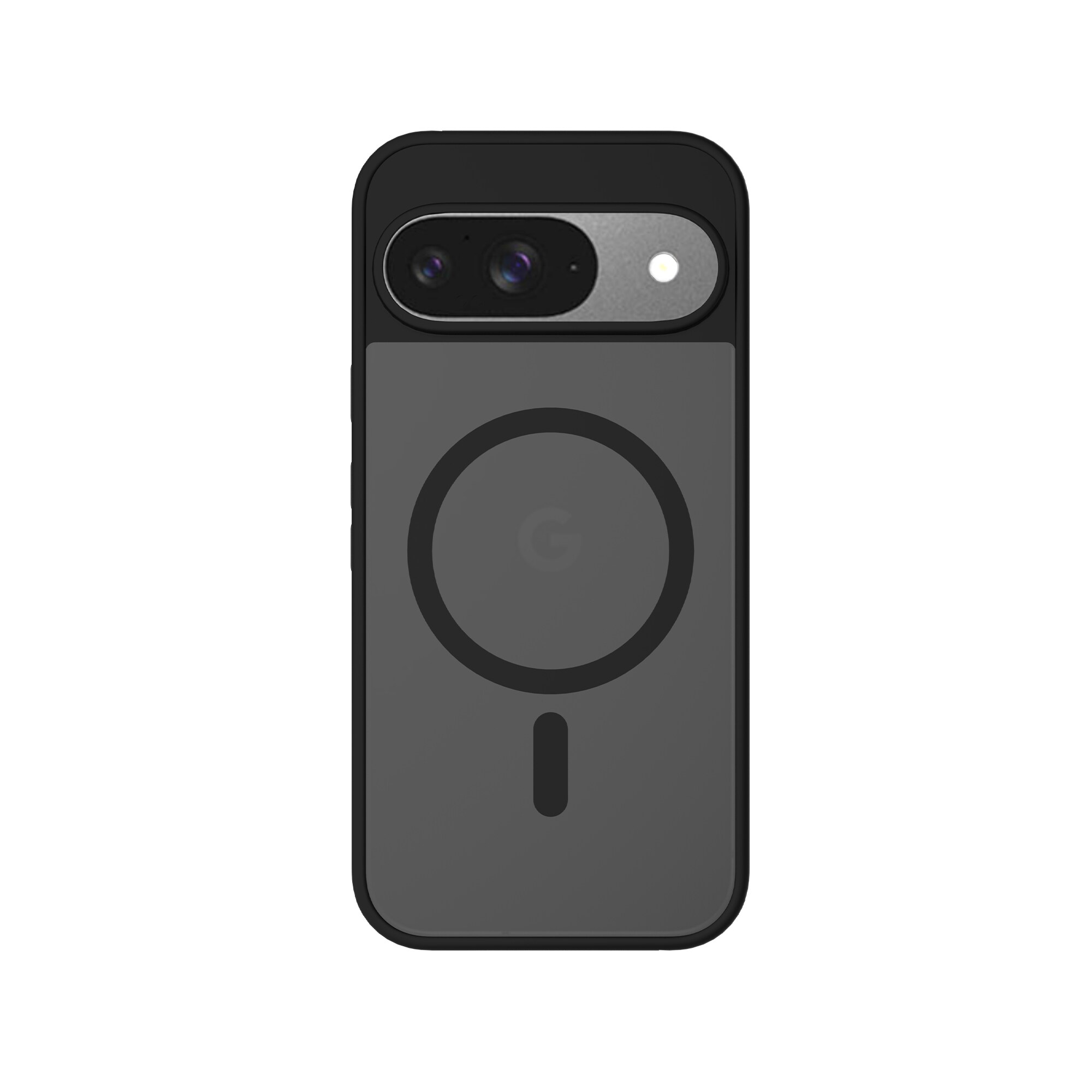 Google Pixel 9 Pro Hybrid-cover magnetisk, Frosted Black