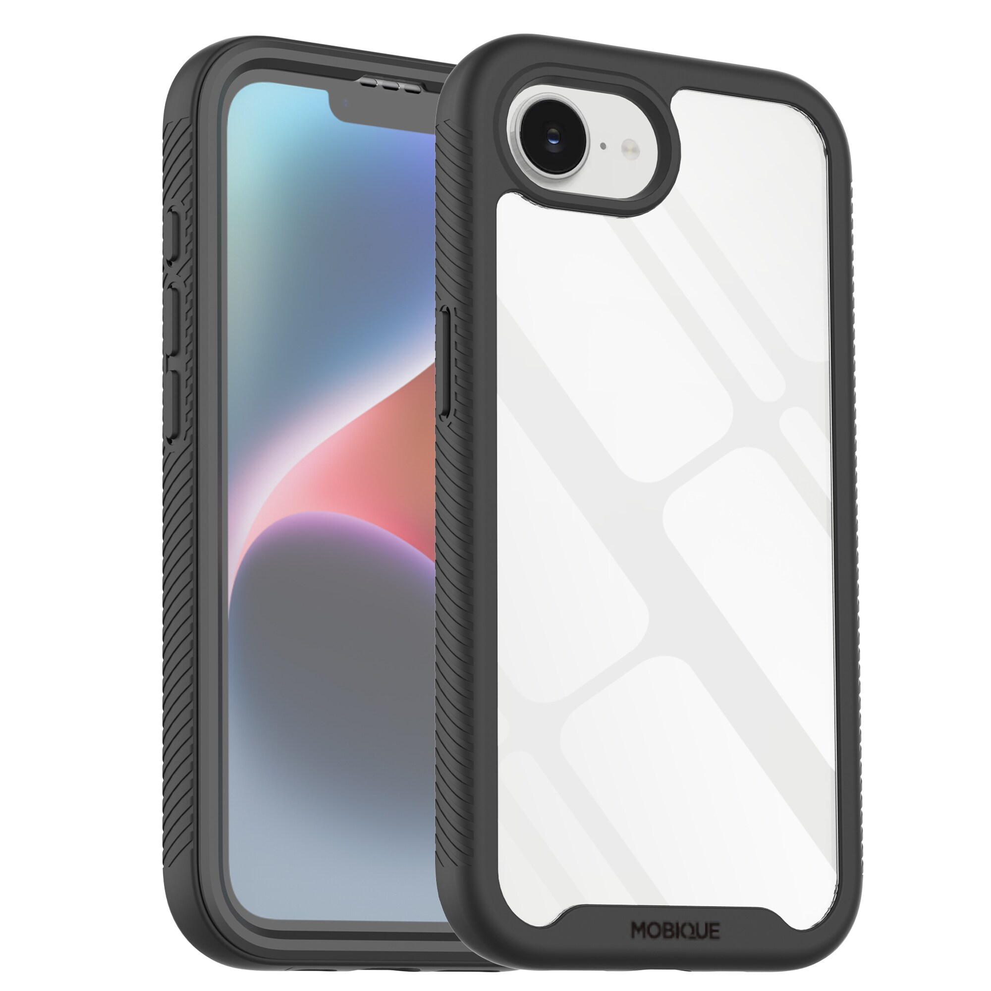 iPhone 16e Mobilcover Full Protection, Sort
