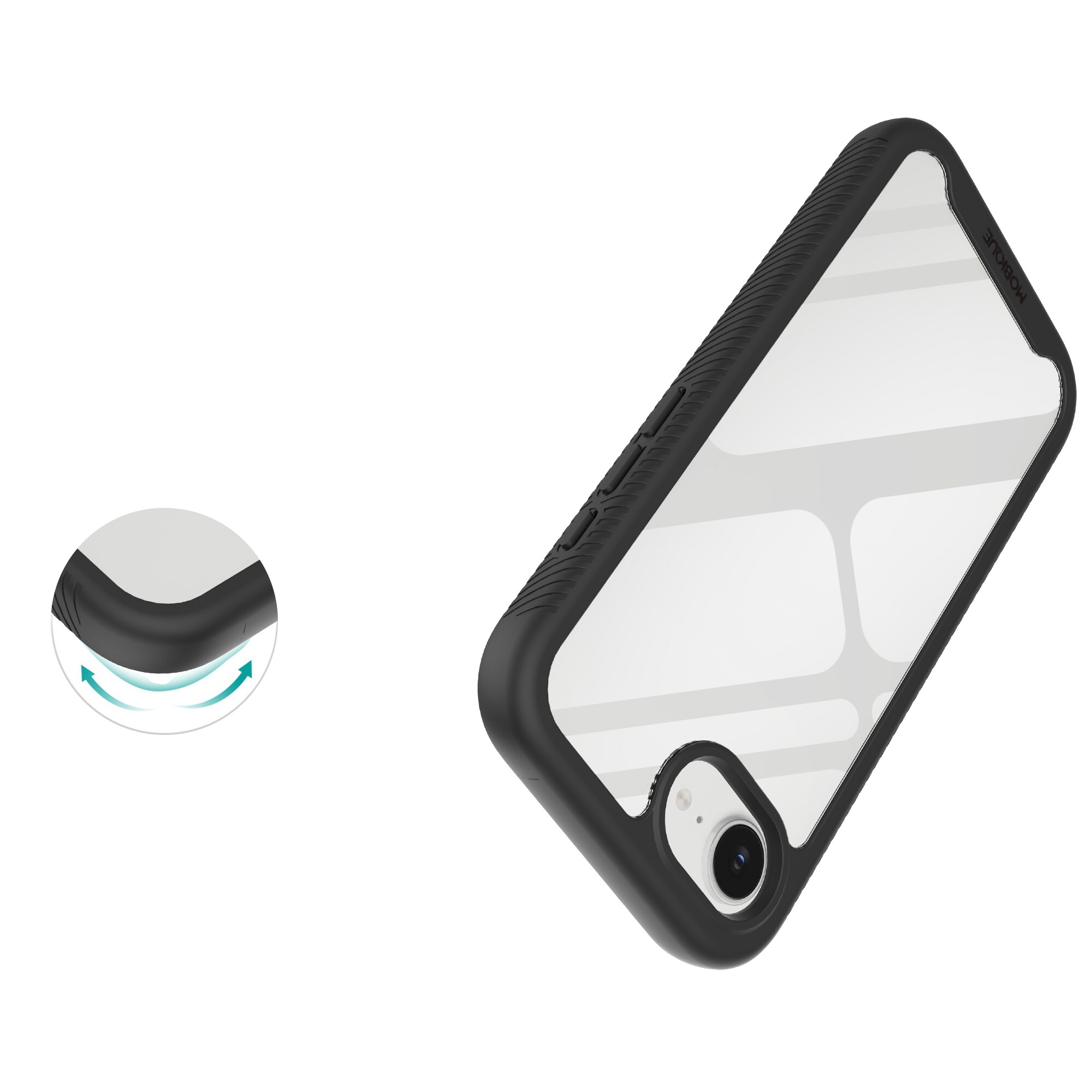 iPhone 16e Mobilcover Full Protection, Sort