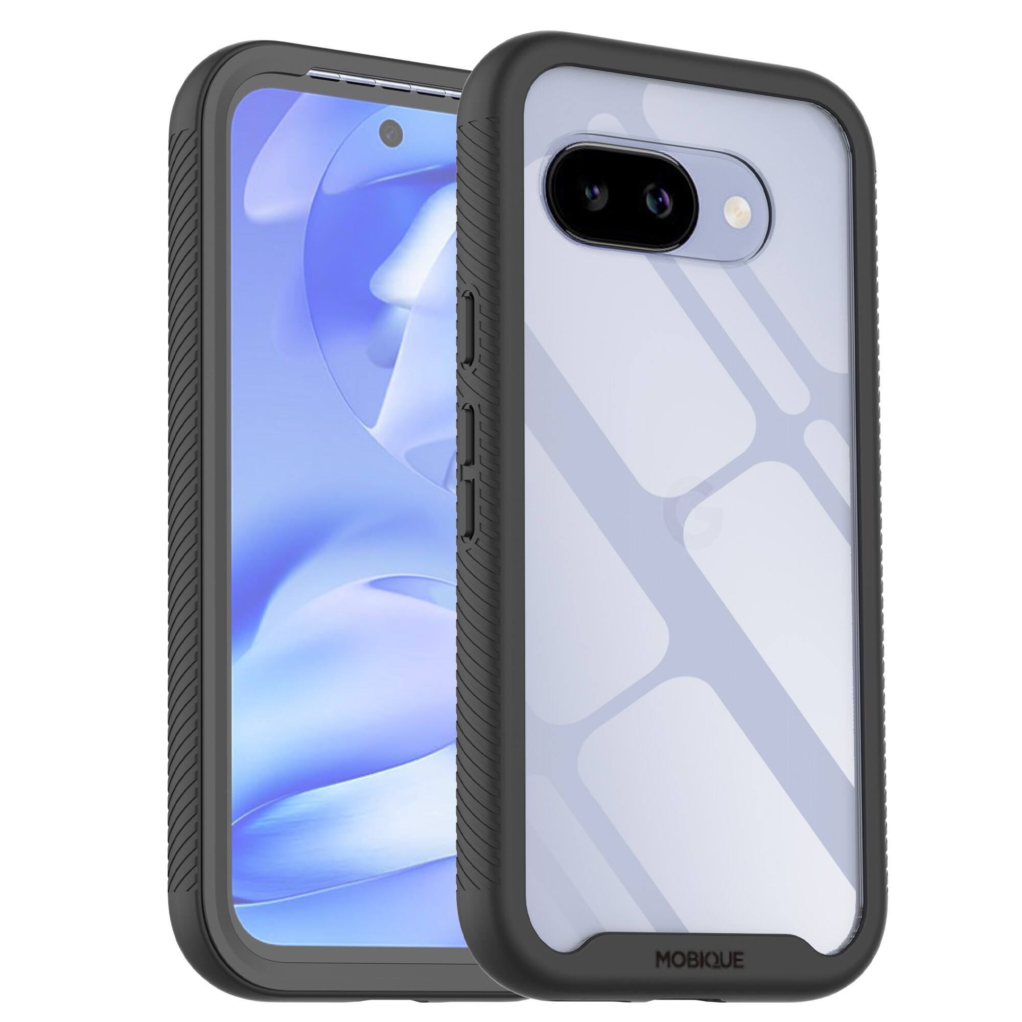 Google Pixel 9a Mobilcover Full Protection, Sort
