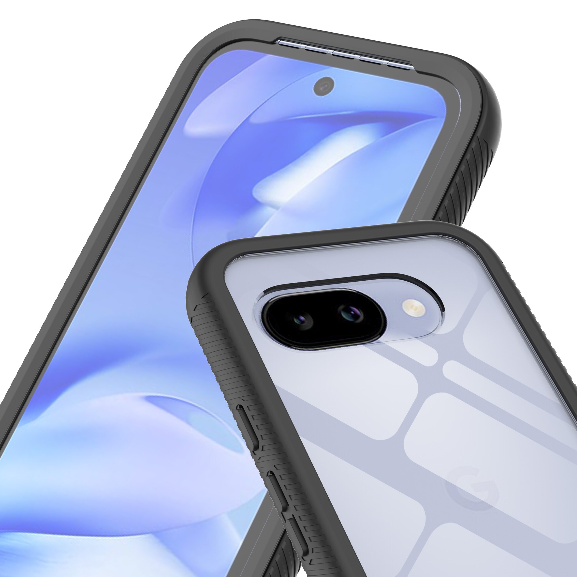 Google Pixel 9a Mobilcover Full Protection, Sort