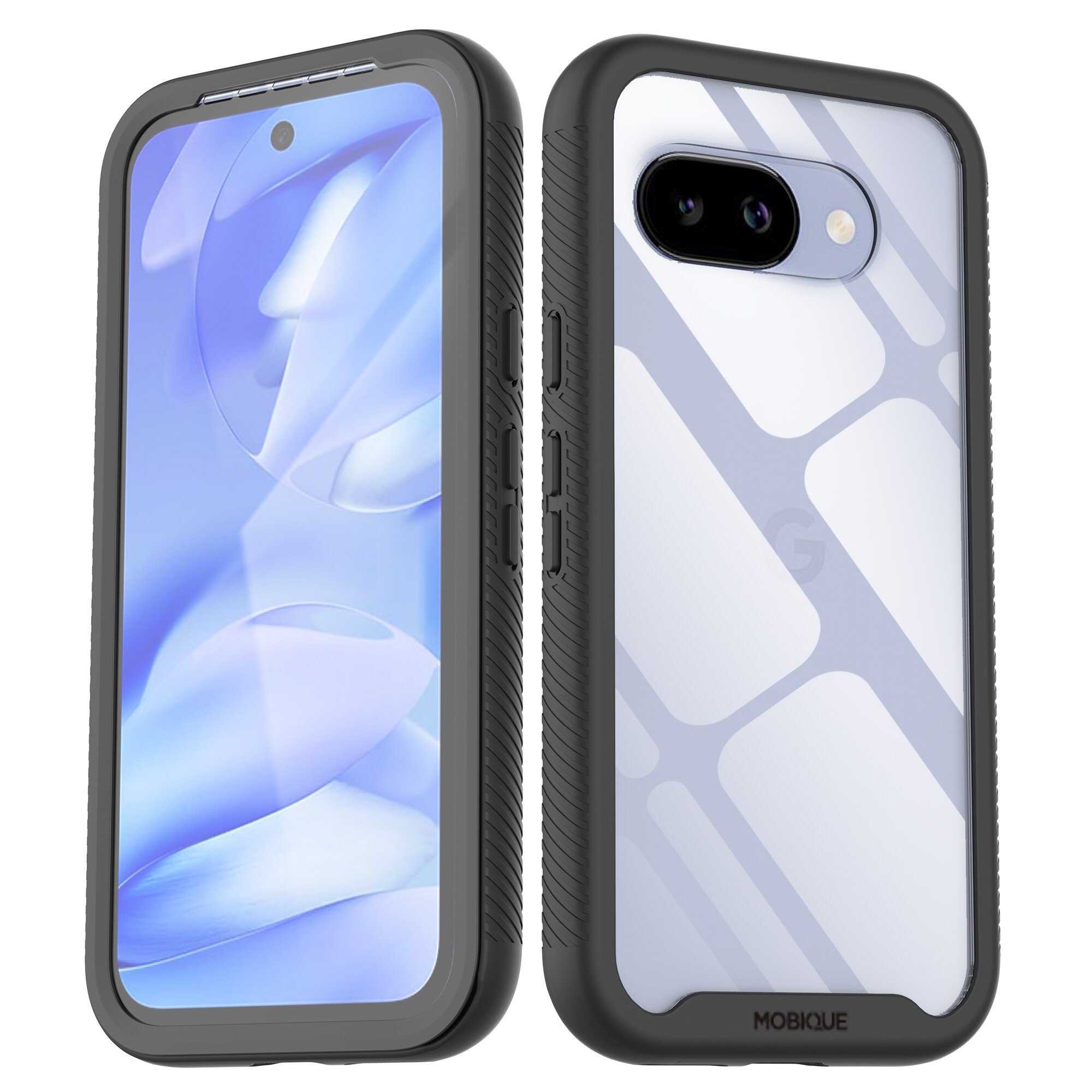 Google Pixel 9a Mobilcover Full Protection, Sort