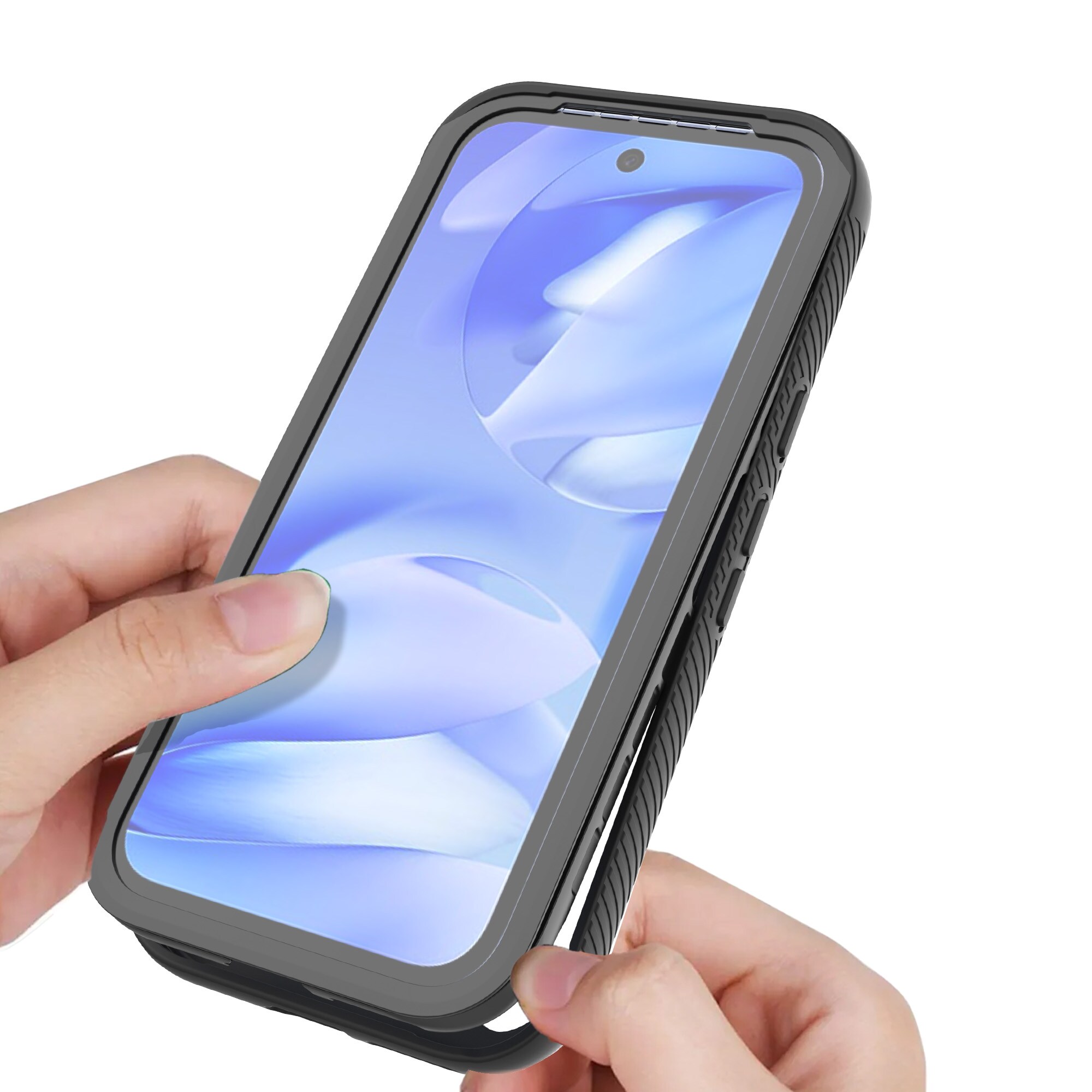 Google Pixel 9a Mobilcover Full Protection, Sort