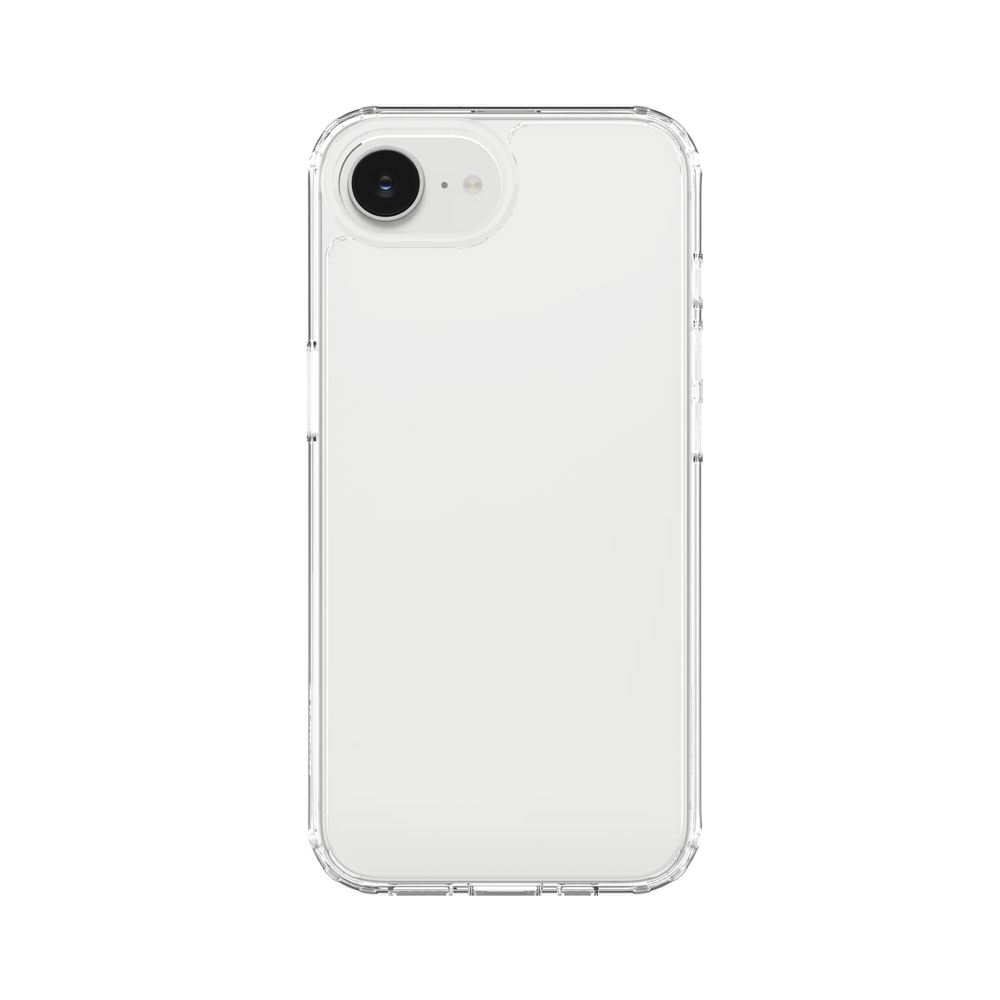 iPhone 16e Crystal Hybrid-cover, Gennemsigtig