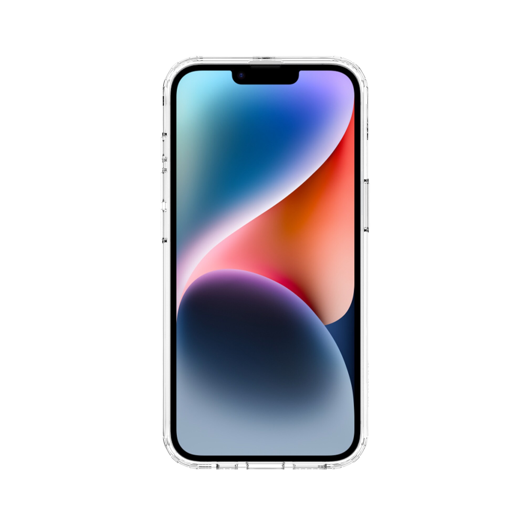 iPhone 16e Crystal Hybrid-cover, Gennemsigtig