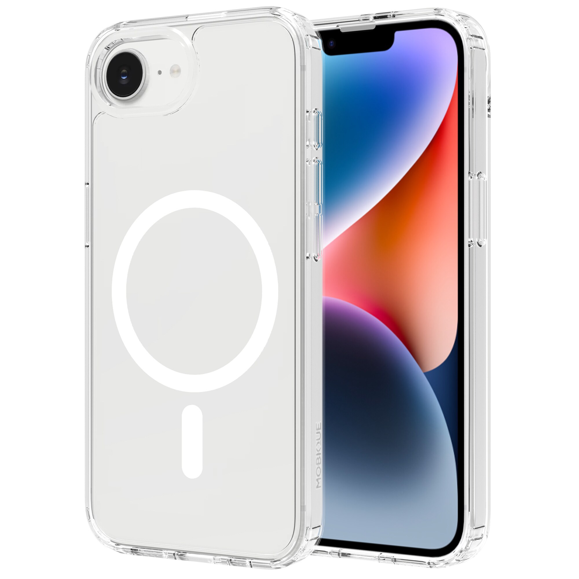 iPhone 16e MagSafe Hybrid-cover, Gennemsigtig