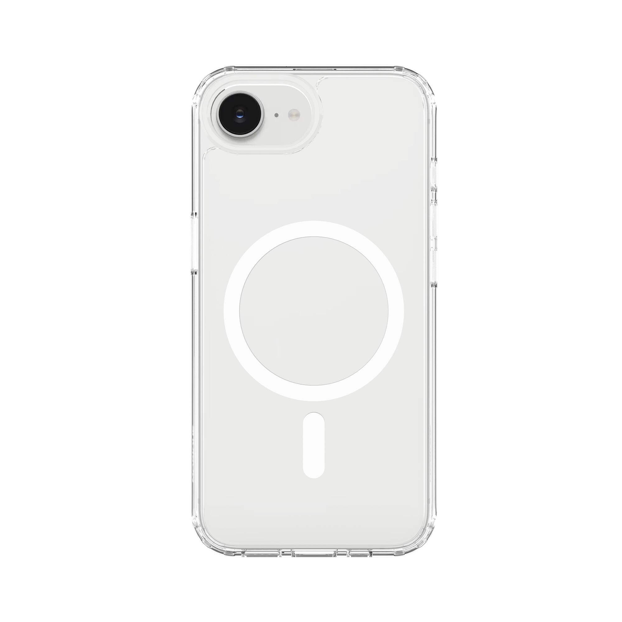 iPhone 16e MagSafe Hybrid-cover, Gennemsigtig
