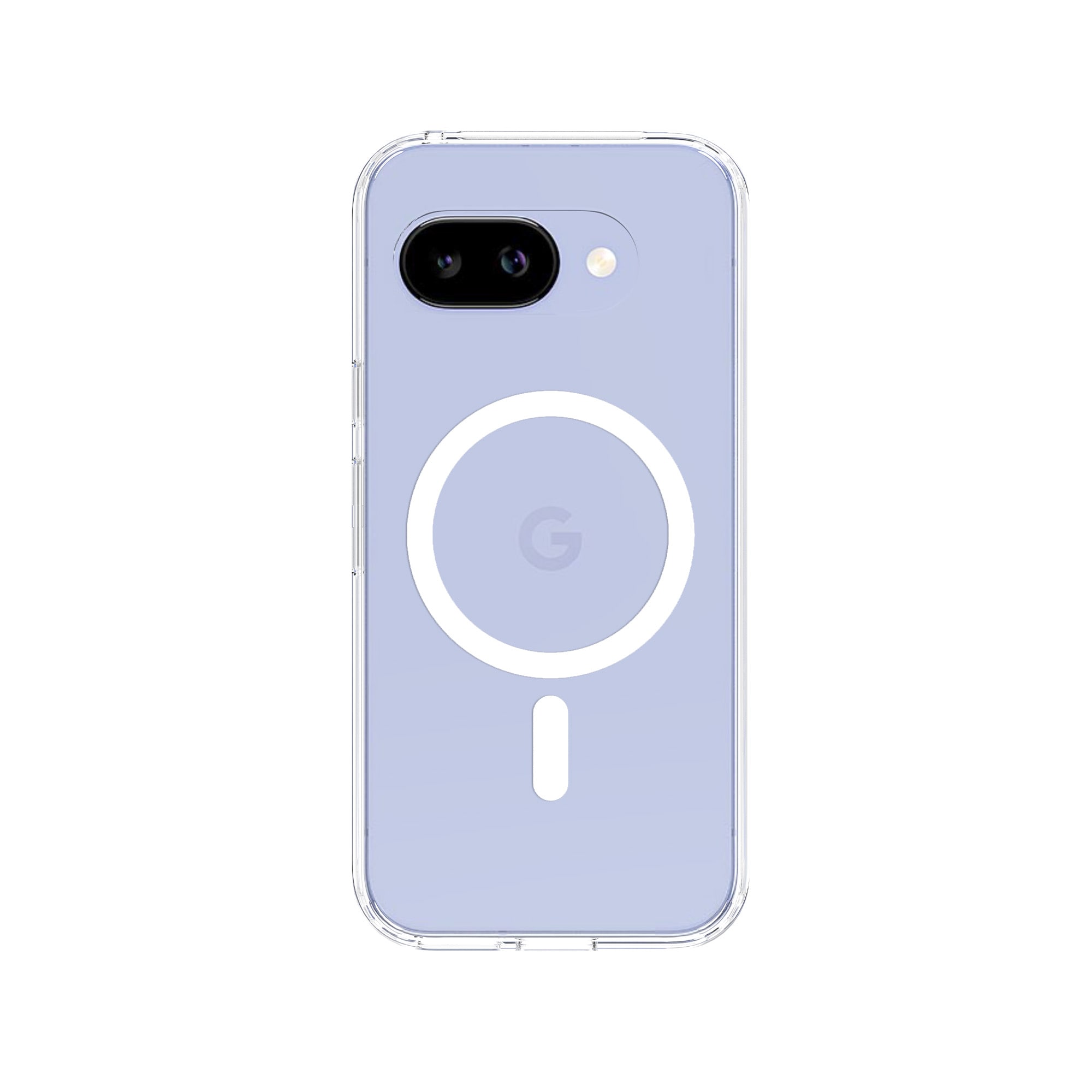 Google Pixel 9a MagSafe Hybrid-cover, Gennemsigtig