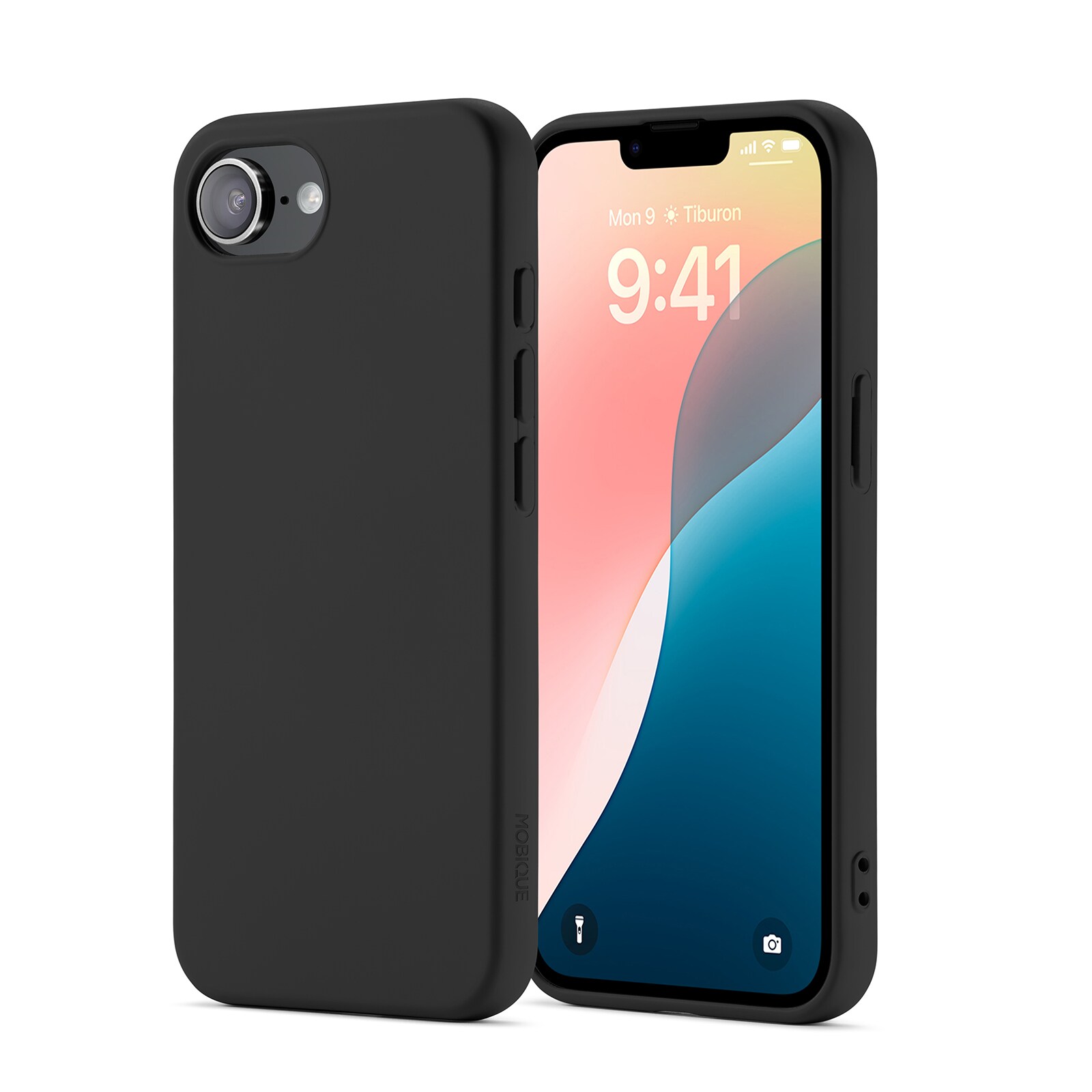 iPhone 16e MagSafe mobilcover i TPU, Sort