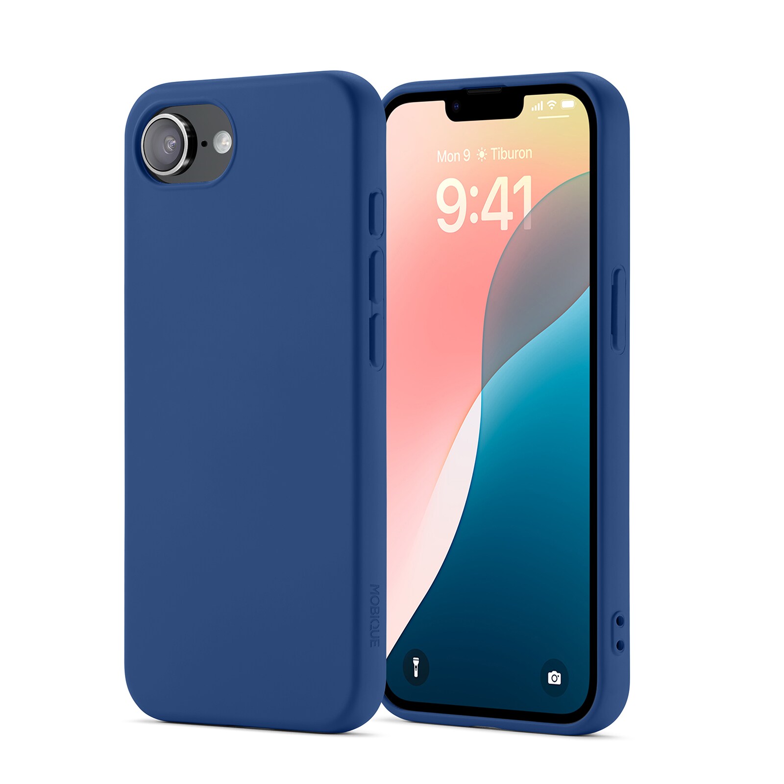iPhone 16e Mobilcover i TPU, Mørkeblå