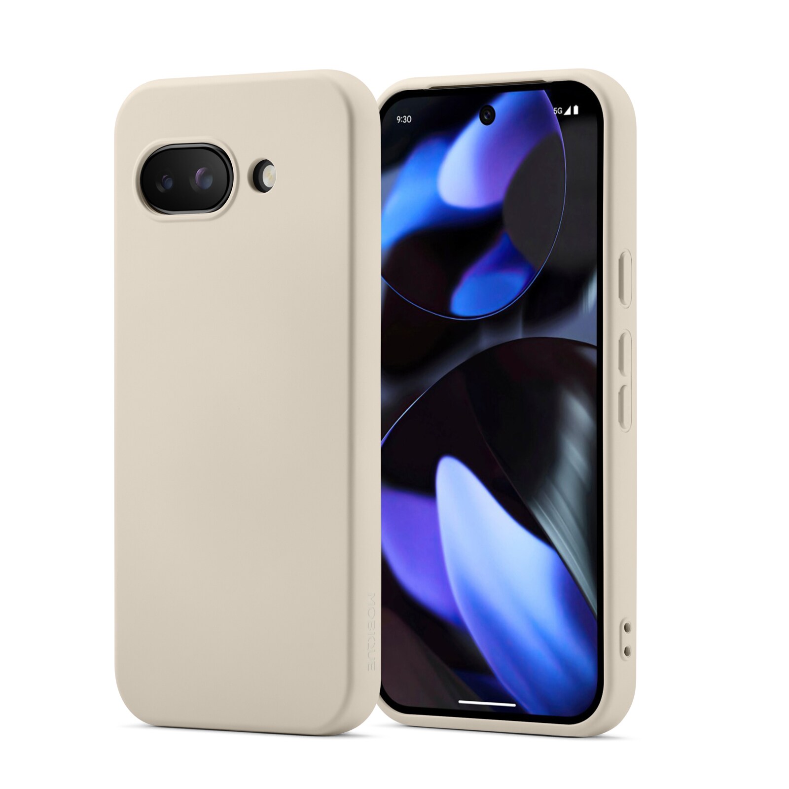 Google Pixel 9a Mobilcover i TPU, Beige
