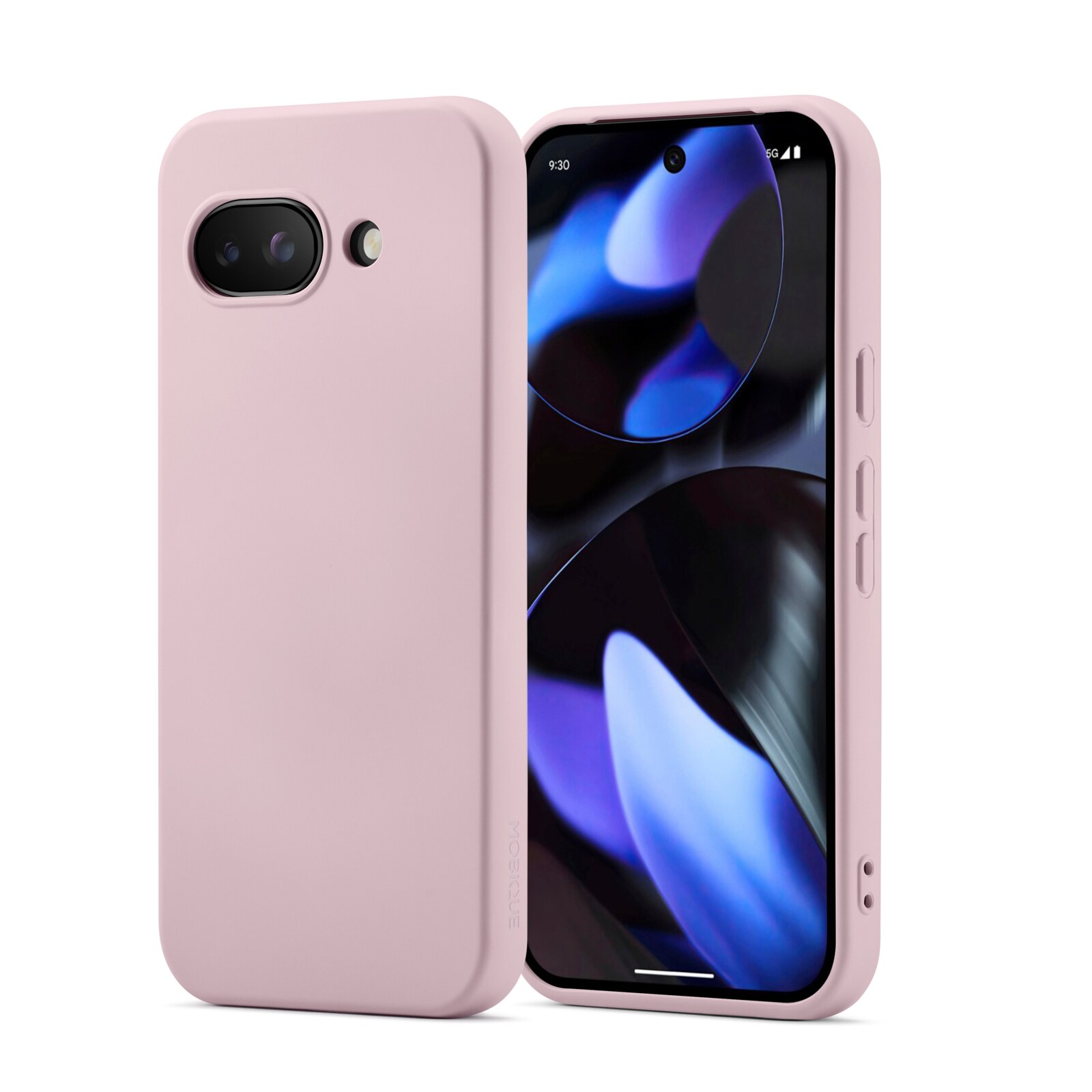 Google Pixel 9a Mobilcover i TPU, Lyserød