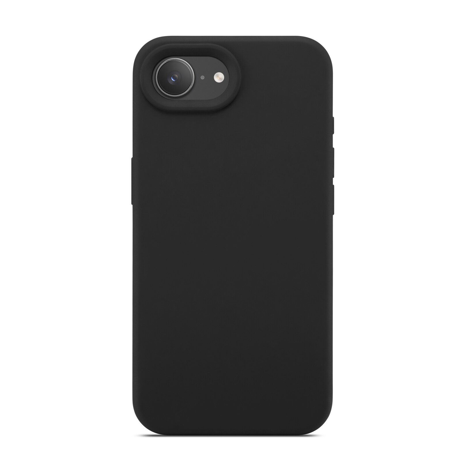 iPhone 16e Magnetisk silikonecover, Sort