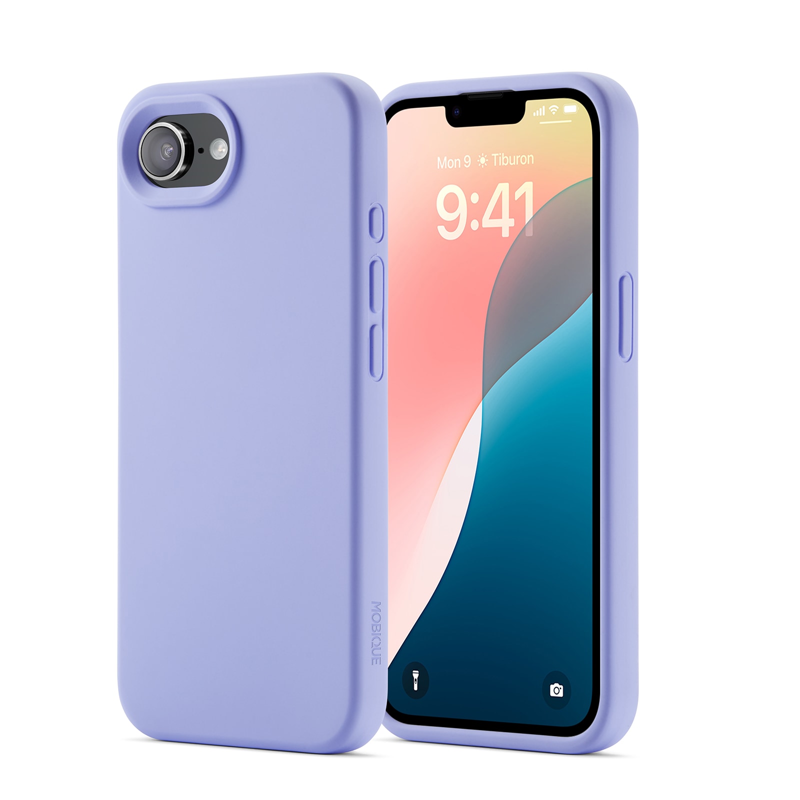 iPhone 16e Magnetisk silikonecover, Lilla