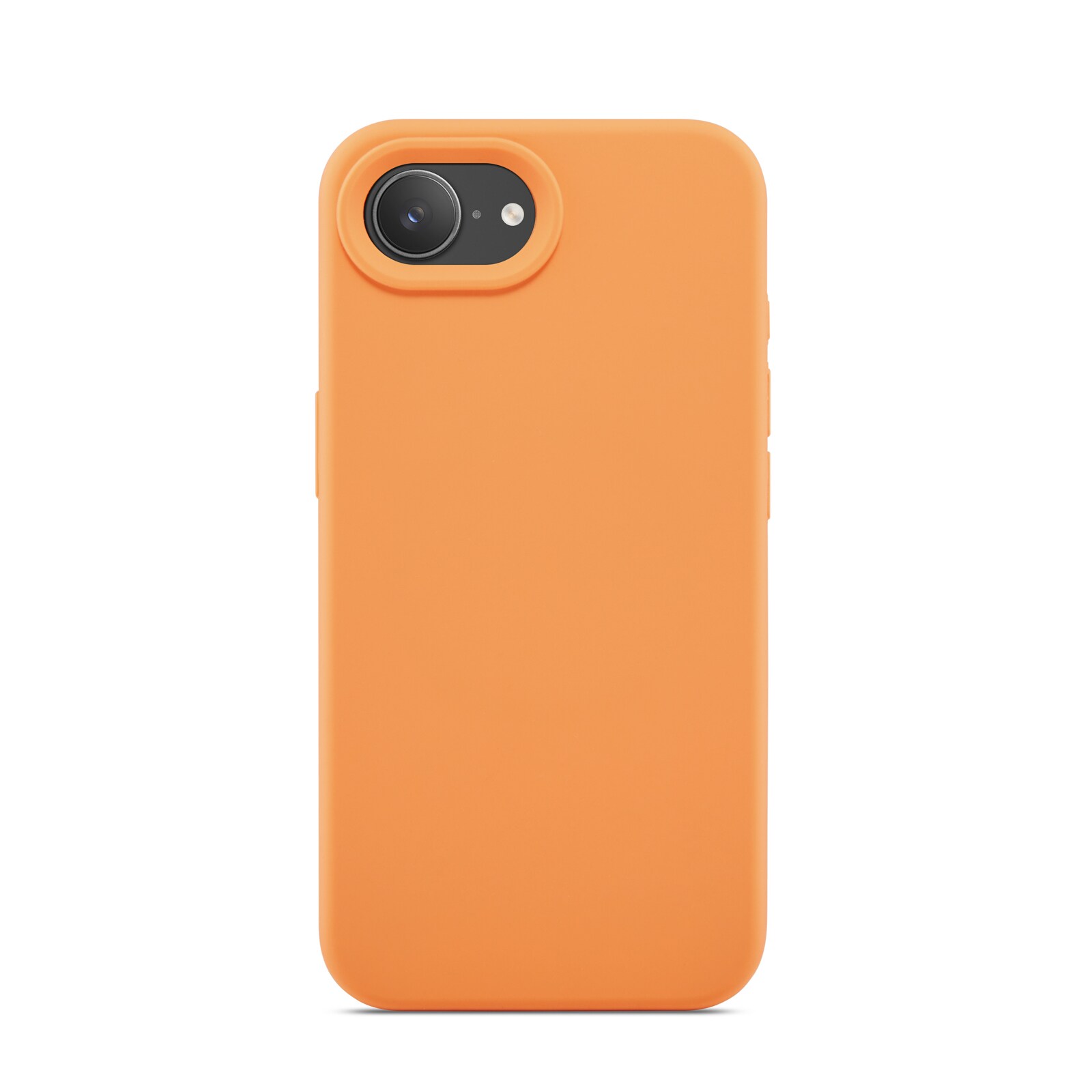 iPhone 16e Magnetisk silikonecover, Solar Orange