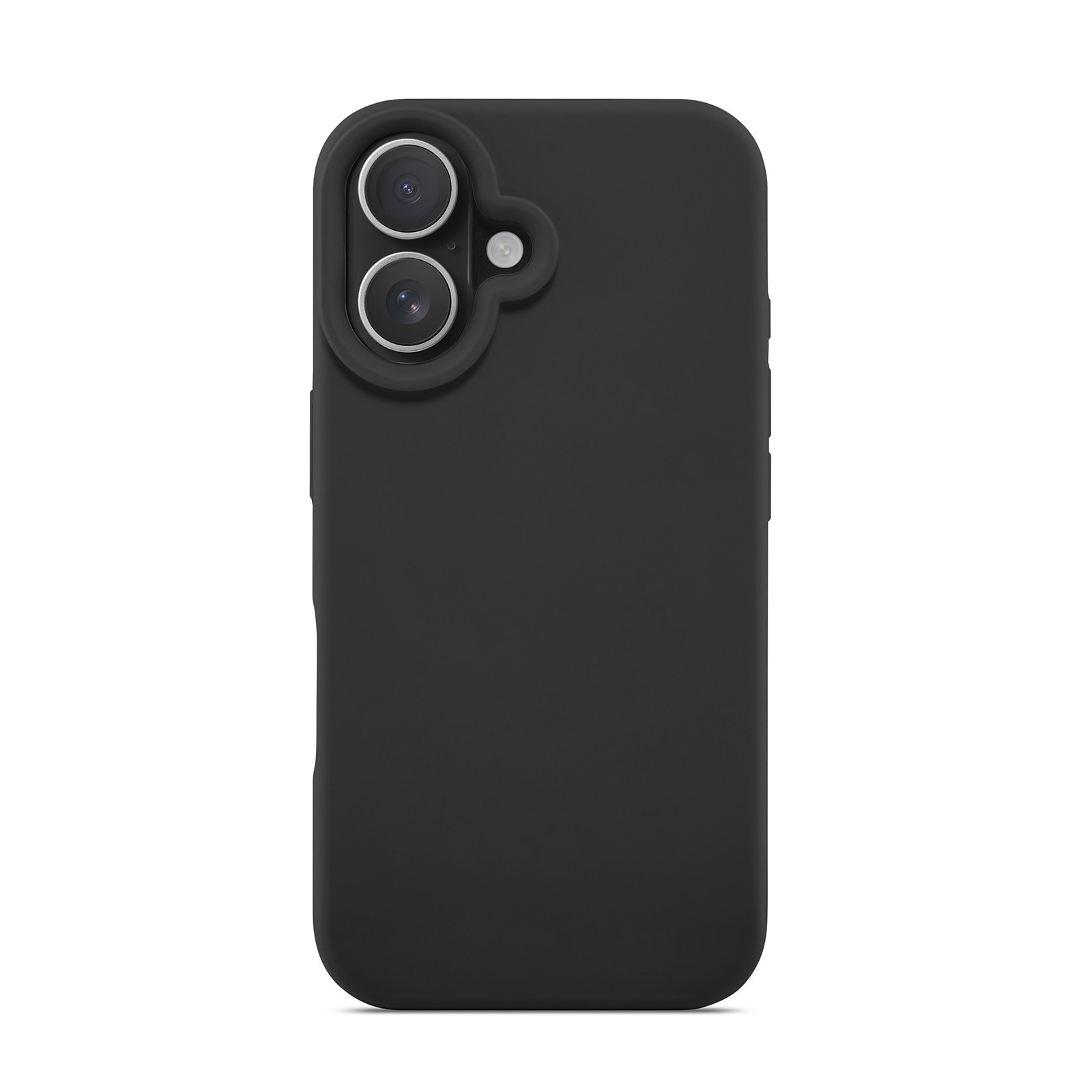iPhone 16 Magnetisk silikonecover, Sort
