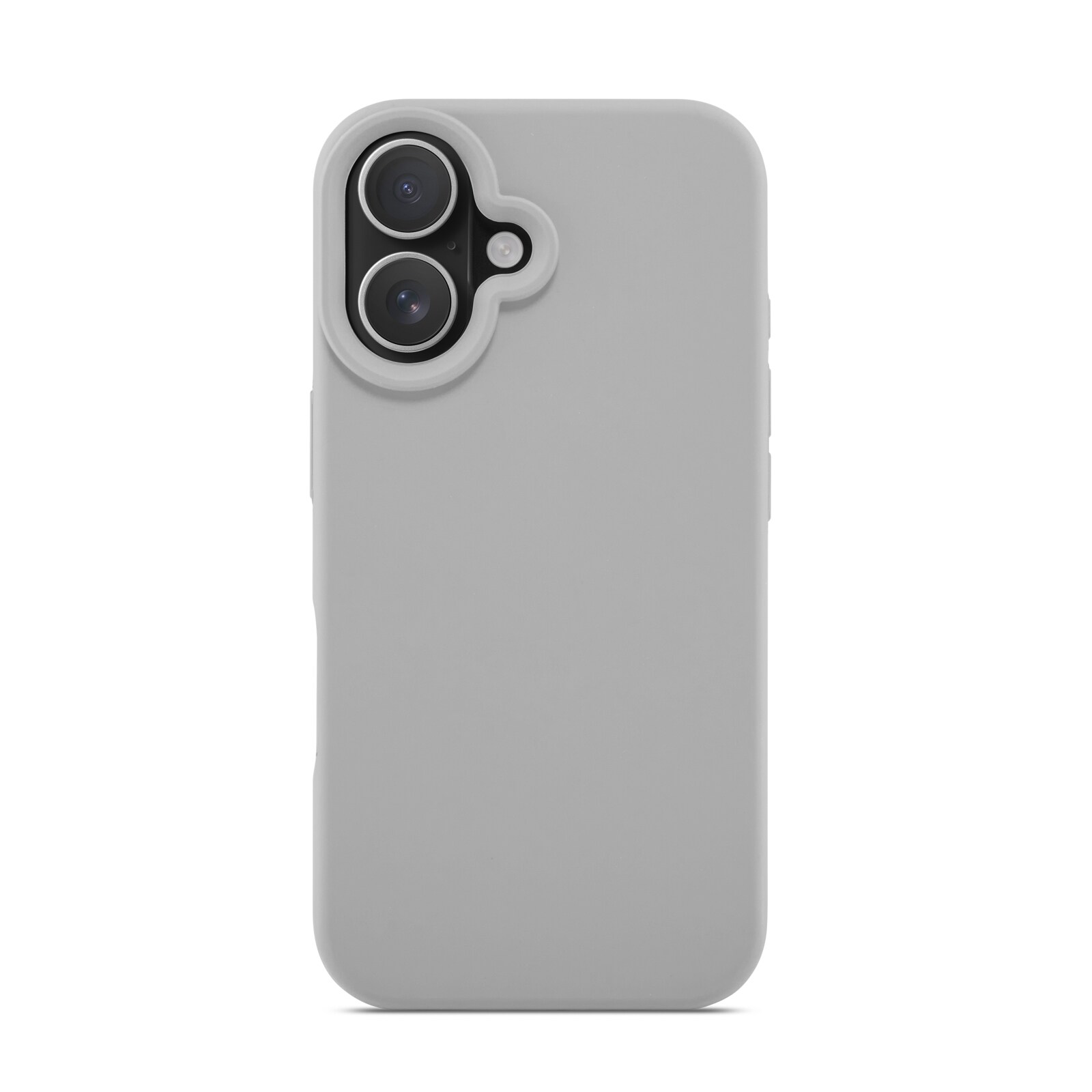 iPhone 16 Magnetisk silikonecover, Grå