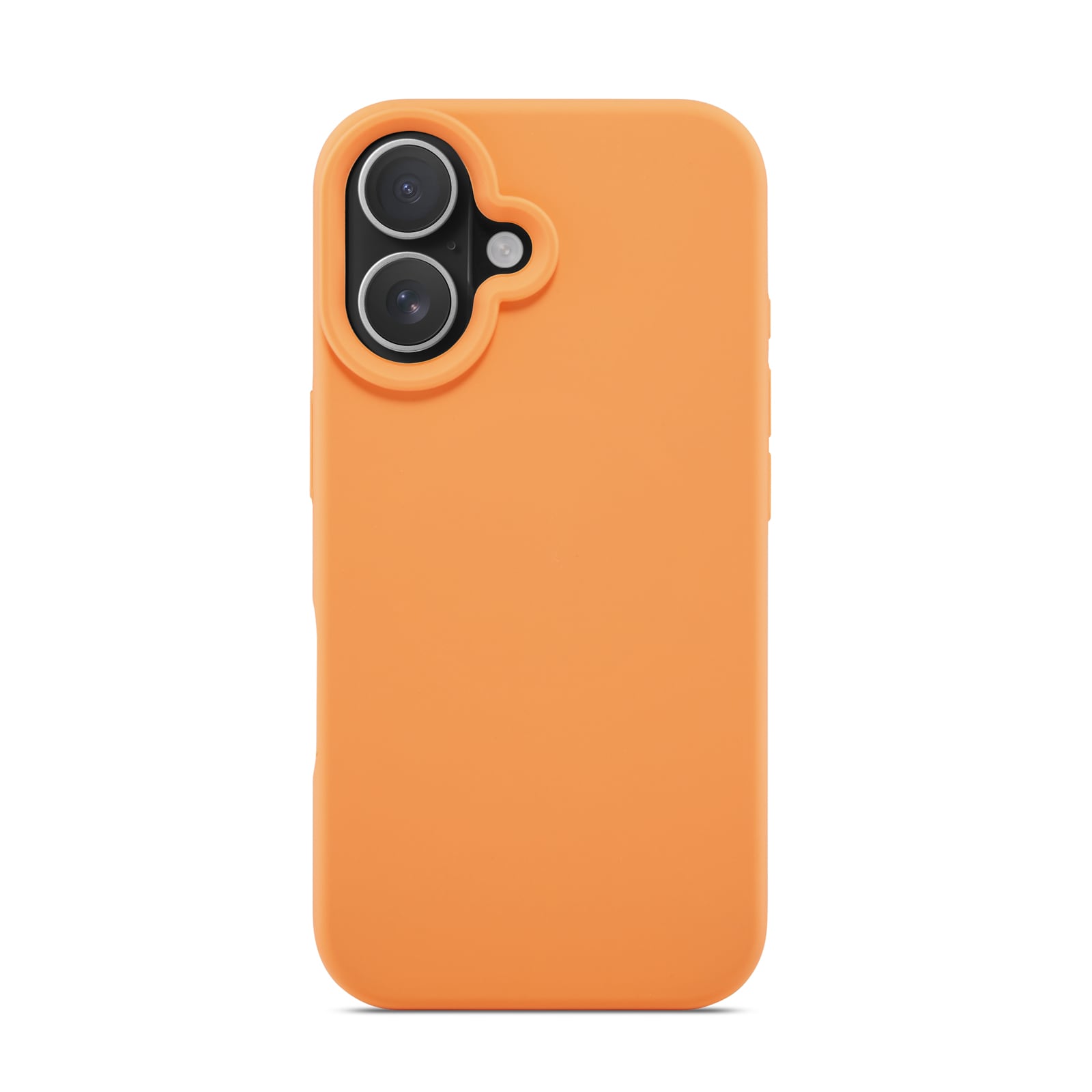 iPhone 16 Magnetisk silikonecover, Solar Orange