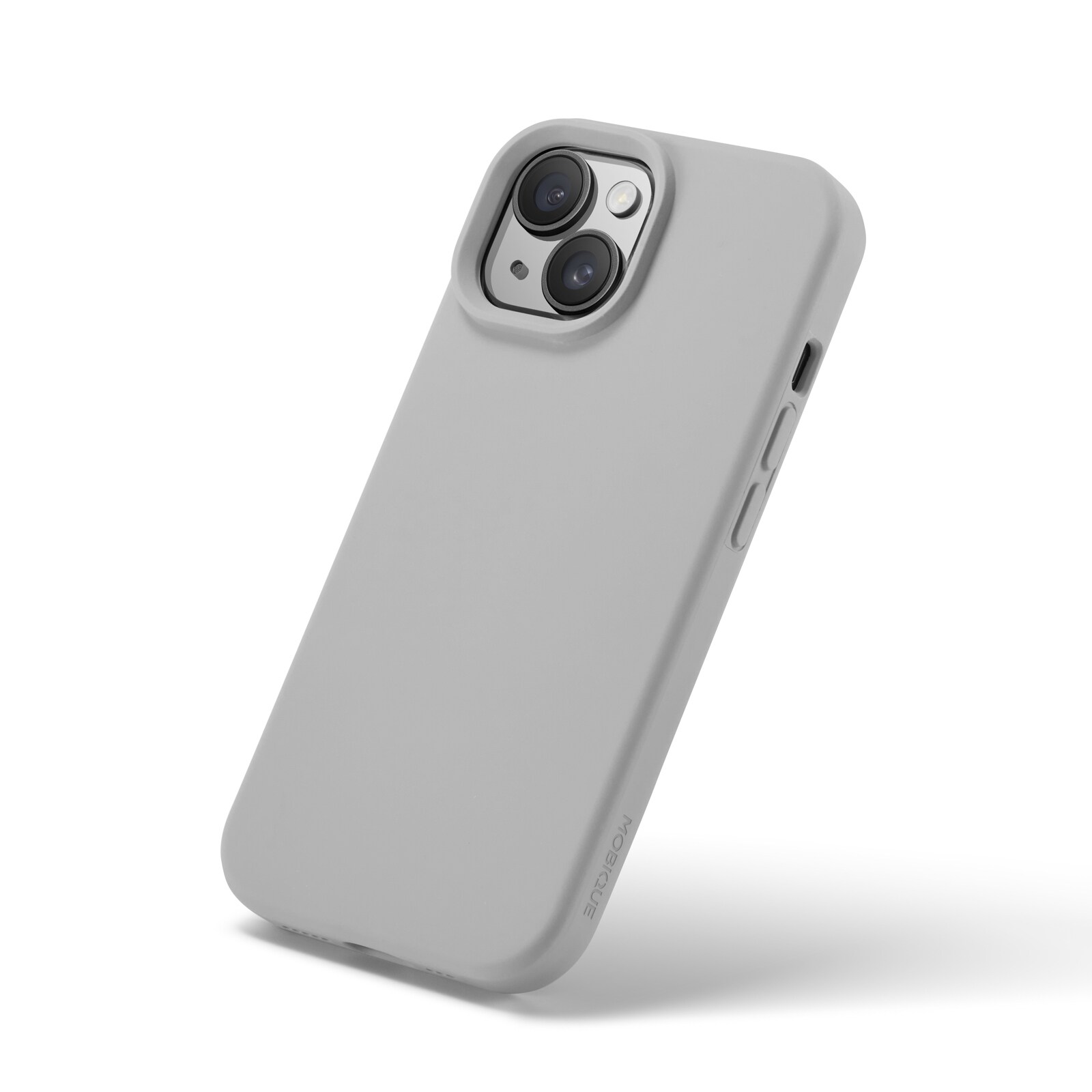iPhone 15 Magnetisk silikonecover, Beige