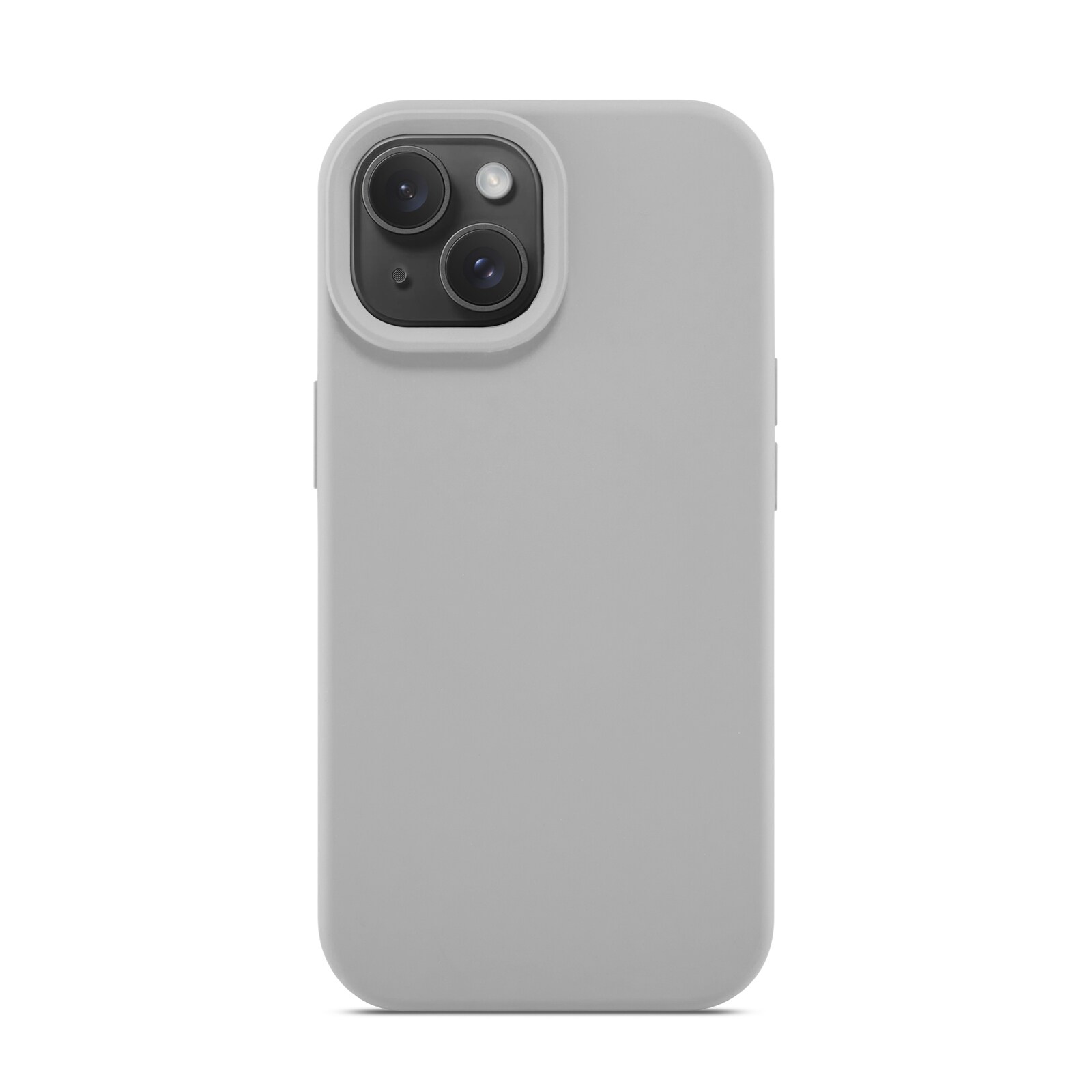 iPhone 15 Magnetisk silikonecover, Beige