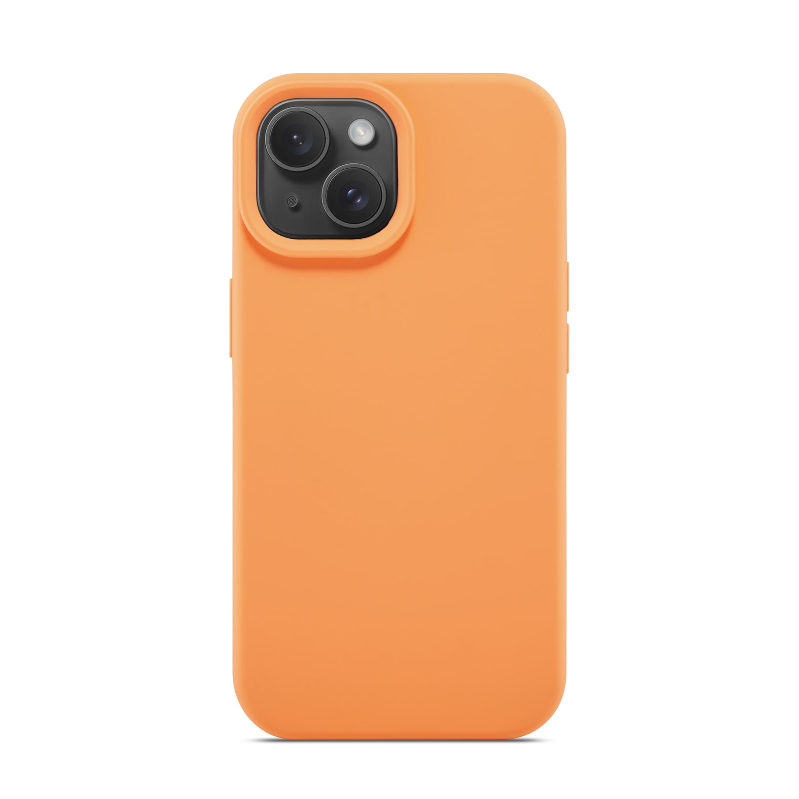 iPhone 15 Magnetisk silikonecover, Solar Orange