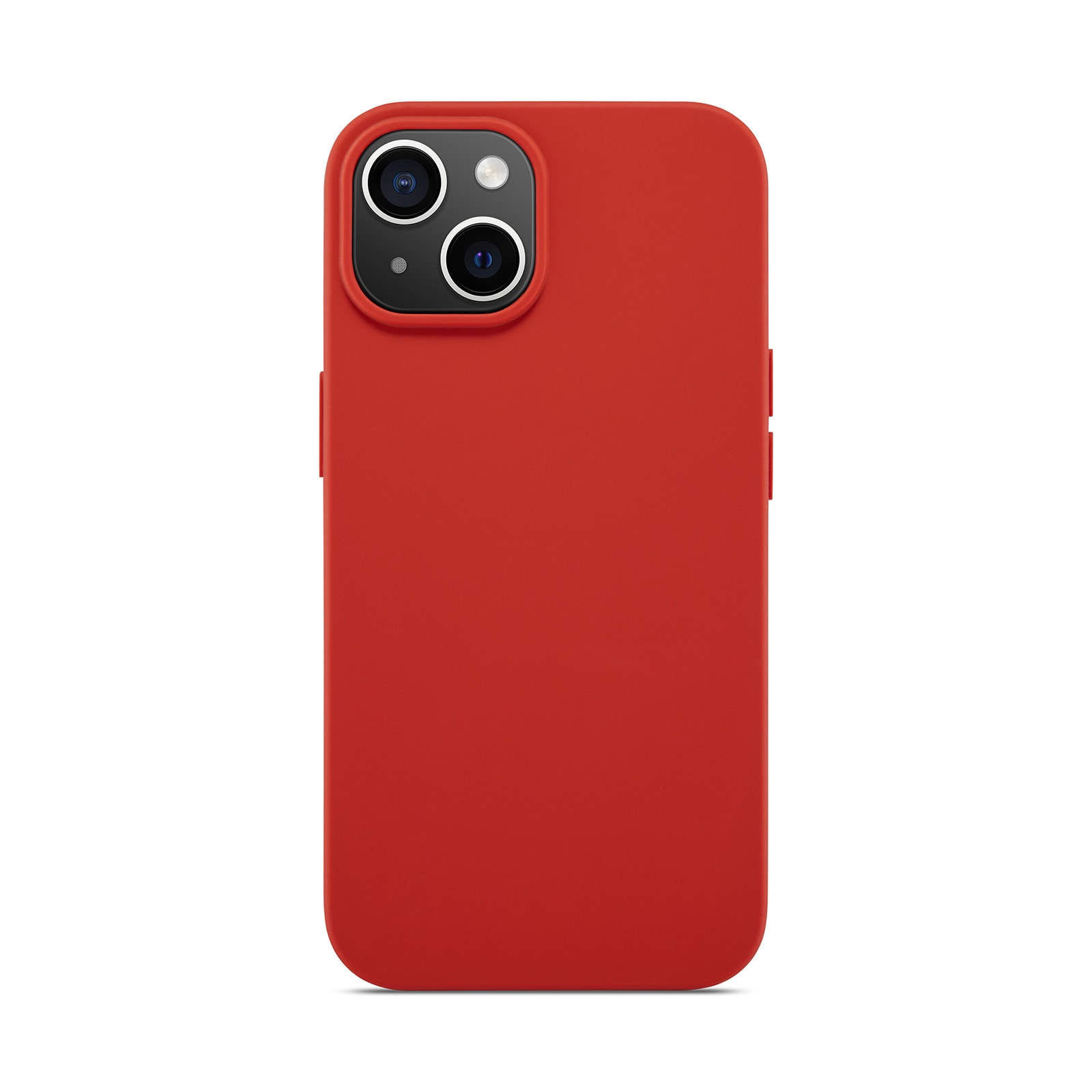 iPhone 13 Magnetisk silikonecover, Lava Red