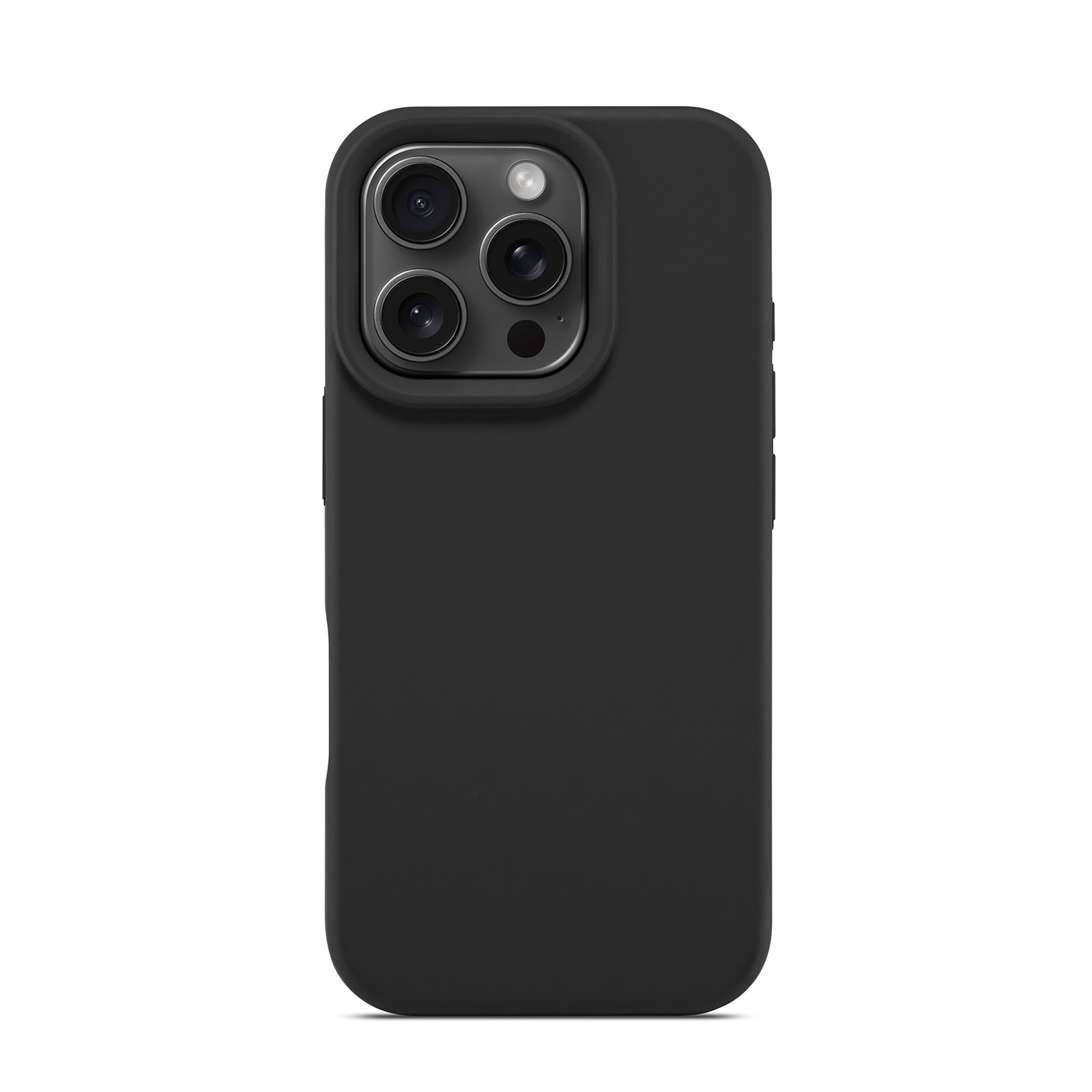 iPhone 16 Pro Magnetisk silikonecover, Sort