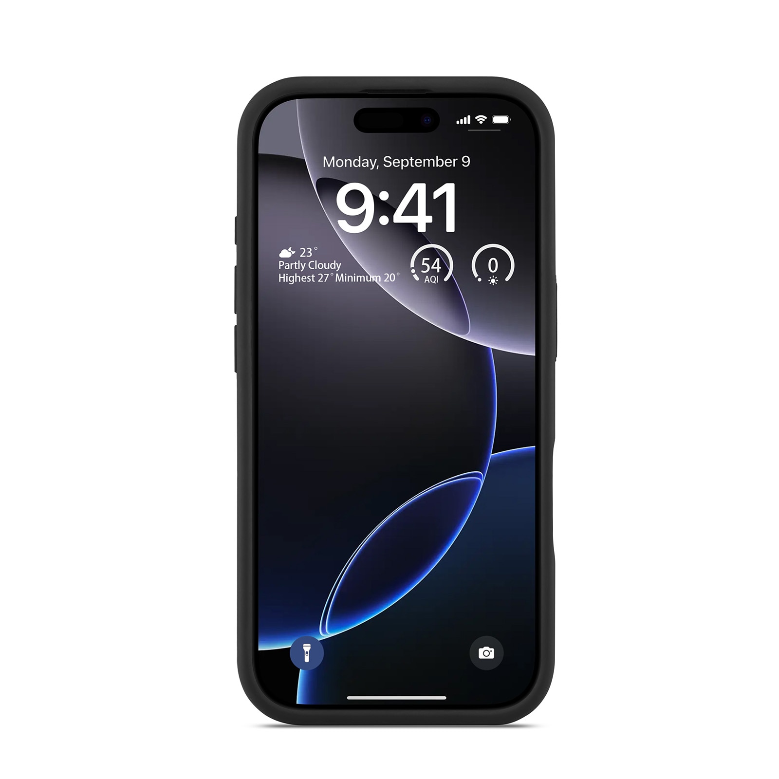 iPhone 16 Pro Magnetisk silikonecover, Sort