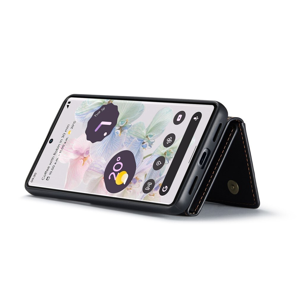 Google Pixel 7 Pro Cover med aftagelig pung, Sort